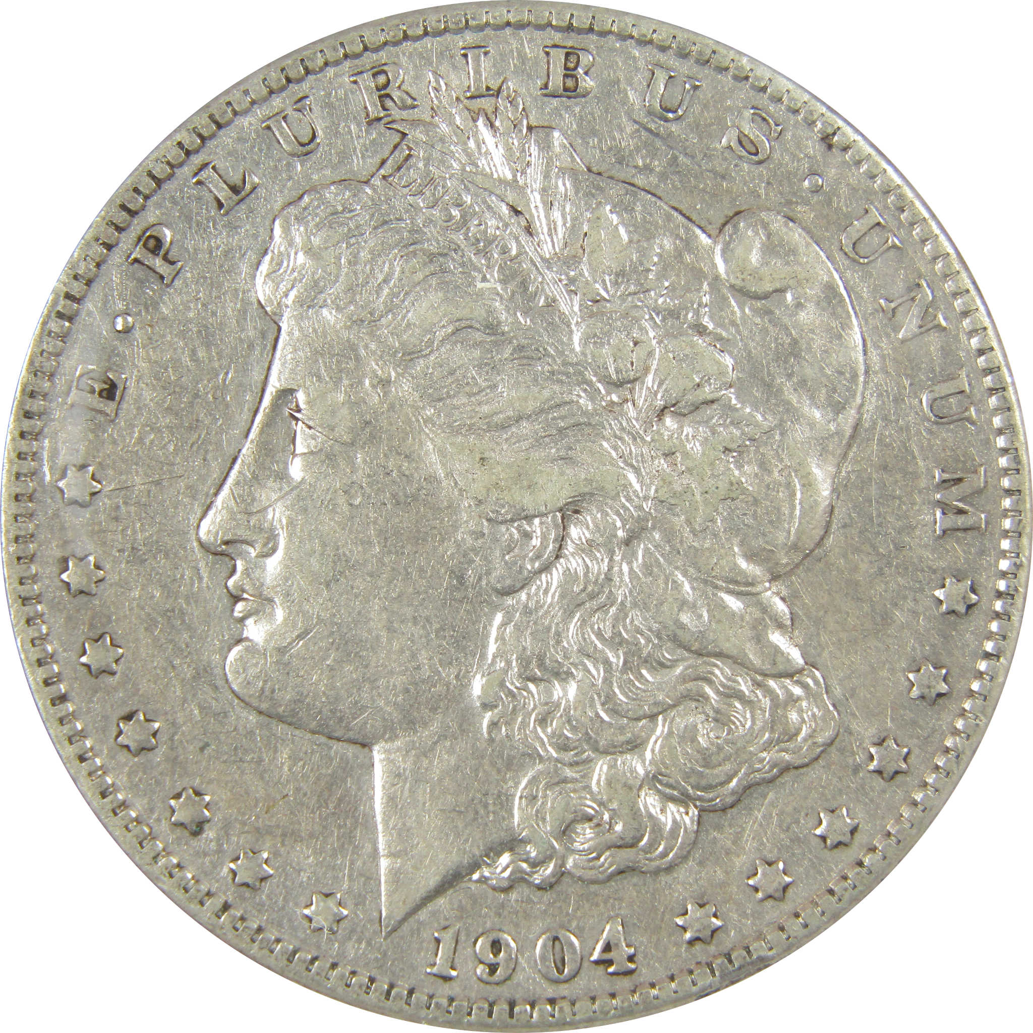 1904 S Morgan Dollar EF 40 Details ANACS Silver $1 Coin SKU:I21182 - Morgan coin - Morgan silver dollar - Morgan silver dollar for sale - Profile Coins &amp; Collectibles