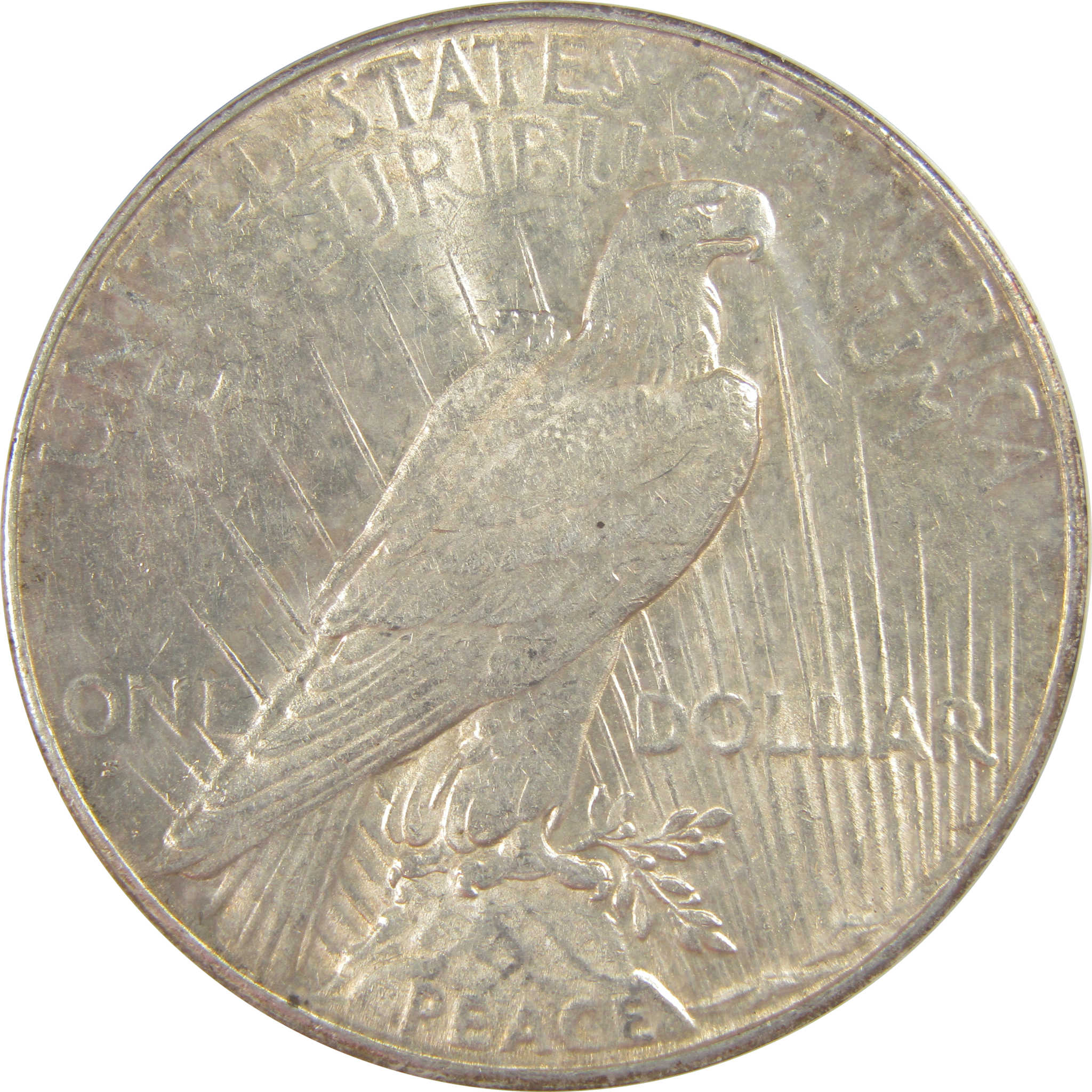 1926 S Peace Dollar AU 58 ANACS Silver $1 Coin SKU:I20916