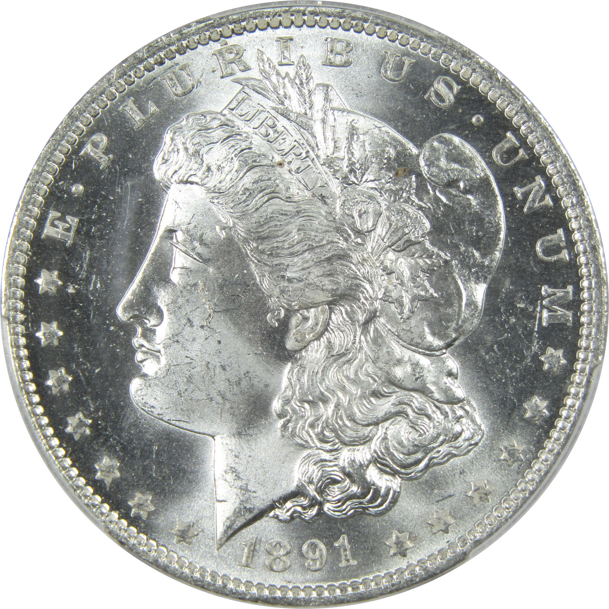 1891 O Morgan Dollar MS 64 PCGS Silver $1 Uncirculated Coin SKU:I14853 - Morgan coin - Morgan silver dollar - Morgan silver dollar for sale - Profile Coins &amp; Collectibles