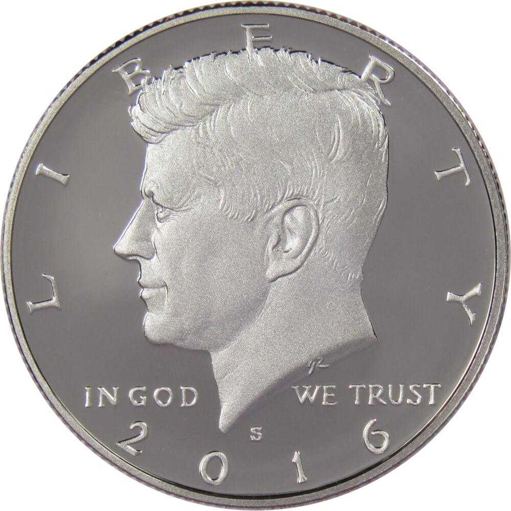 2016 S Kennedy Half Dollar Choice Proof Clad 50c Coin