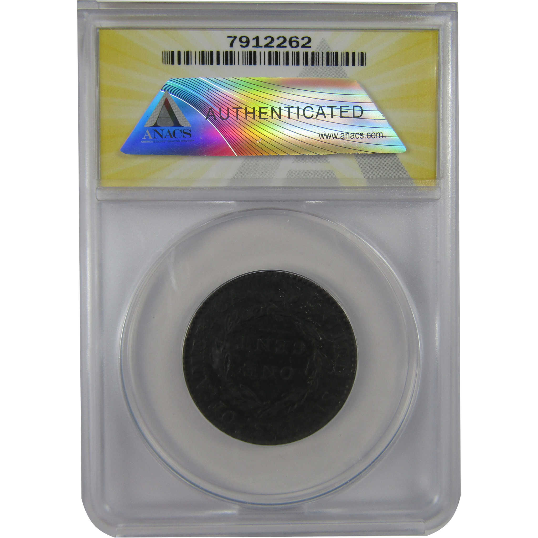 1818 N-7 Coronet Head Large Cent VF 30 Details ANACS SKU:CPC1199