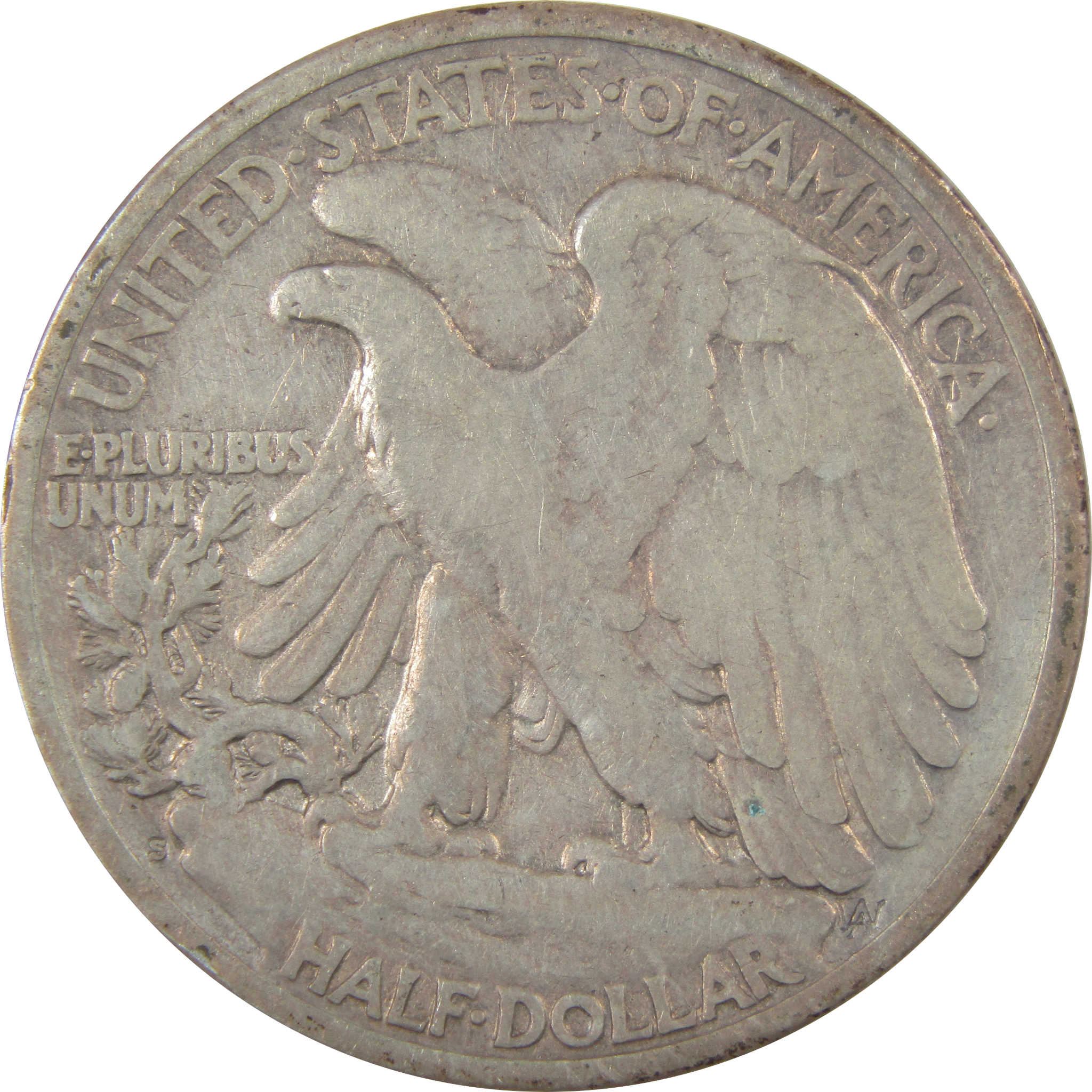 1923 S Liberty Walking Silver Half Dollar F Fine Details SKU:I24123