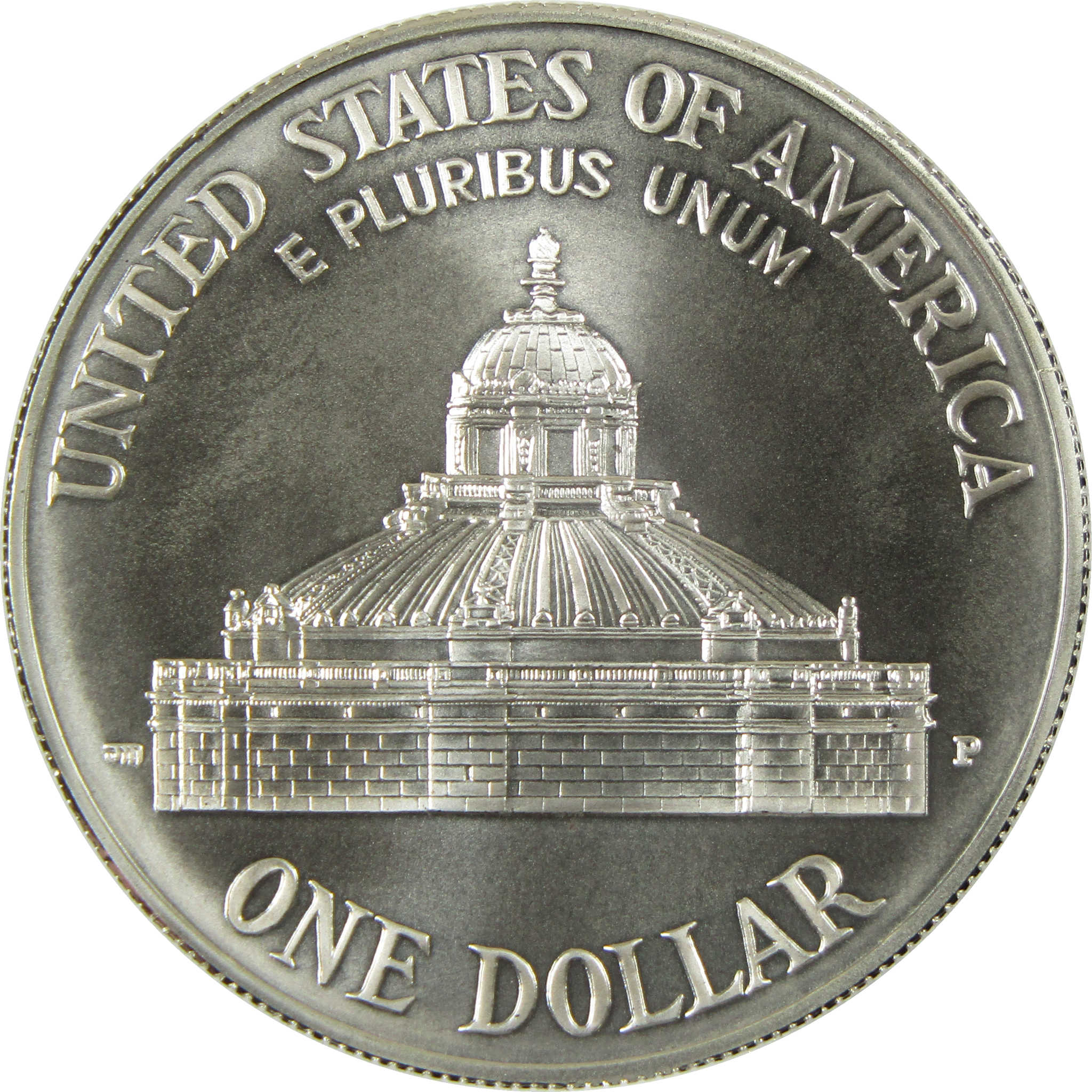 2000 P Library of Congress Commemorative Silver Dollar Uncirculated