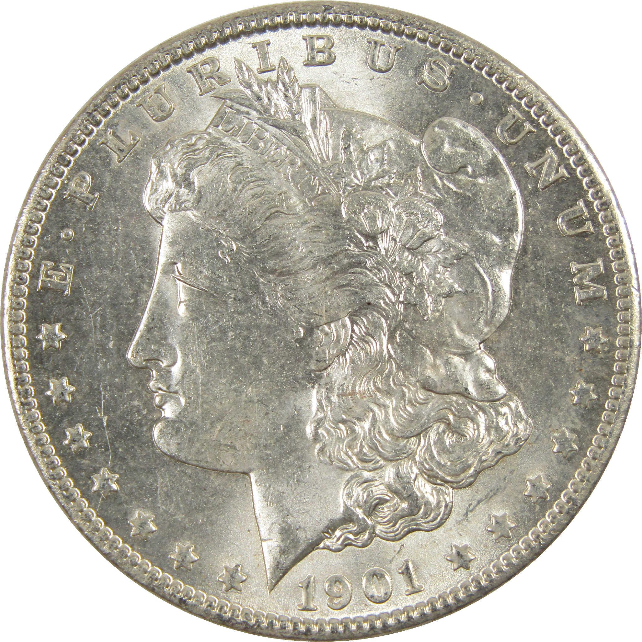 1901 O Morgan Dollar CH AU Choice About Uncirculated Silver $1 Coin - Morgan coin - Morgan silver dollar - Morgan silver dollar for sale - Profile Coins &amp; Collectibles