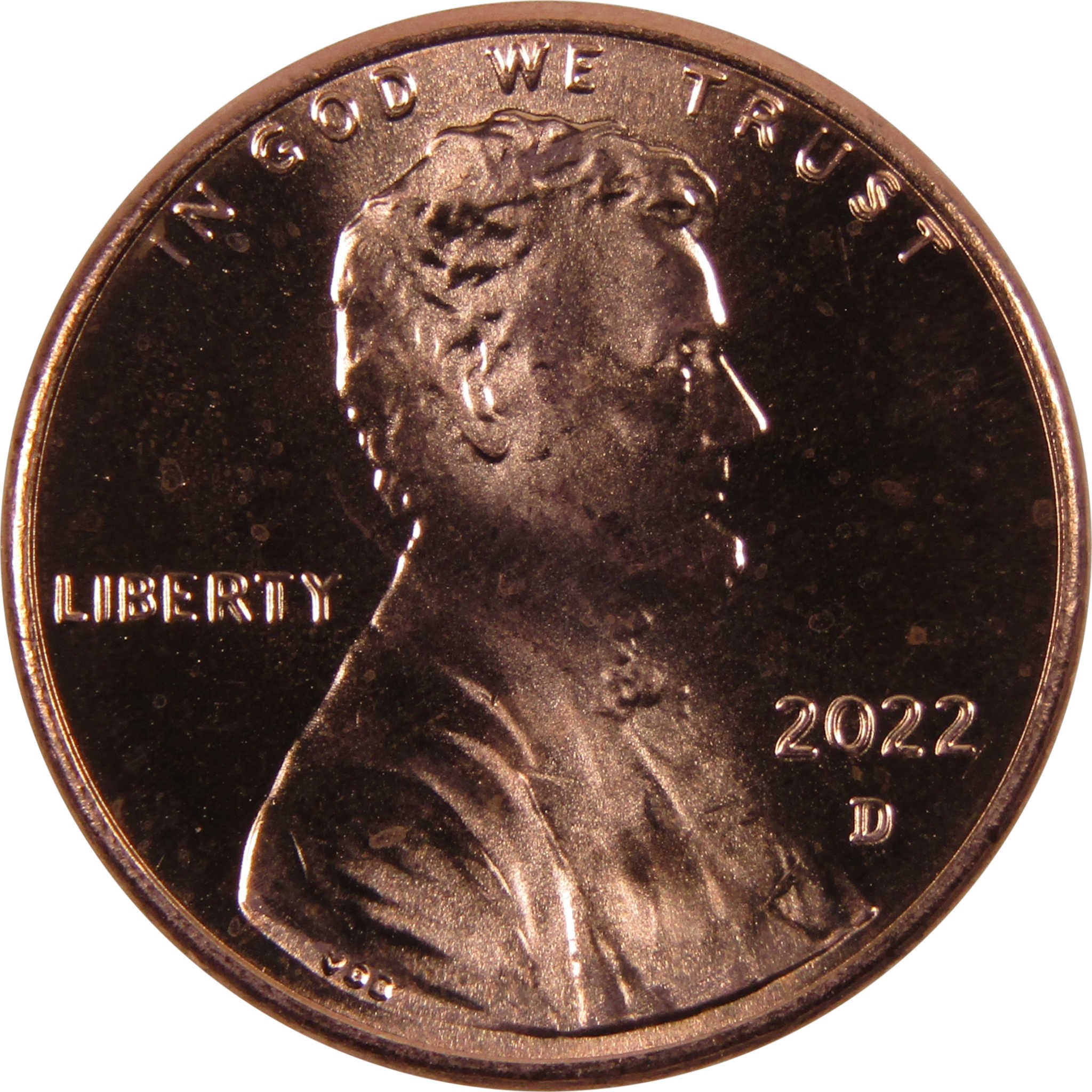 2022 D Lincoln Shield Cent BU Uncirculated Penny 1c Coin