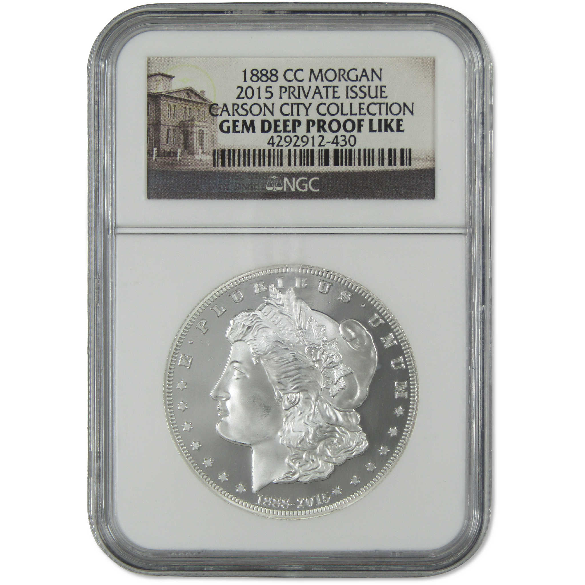 1886-1888 CC Morgan 2015 Private Issue Set Gem DPL NGC SKU:CPC7677
