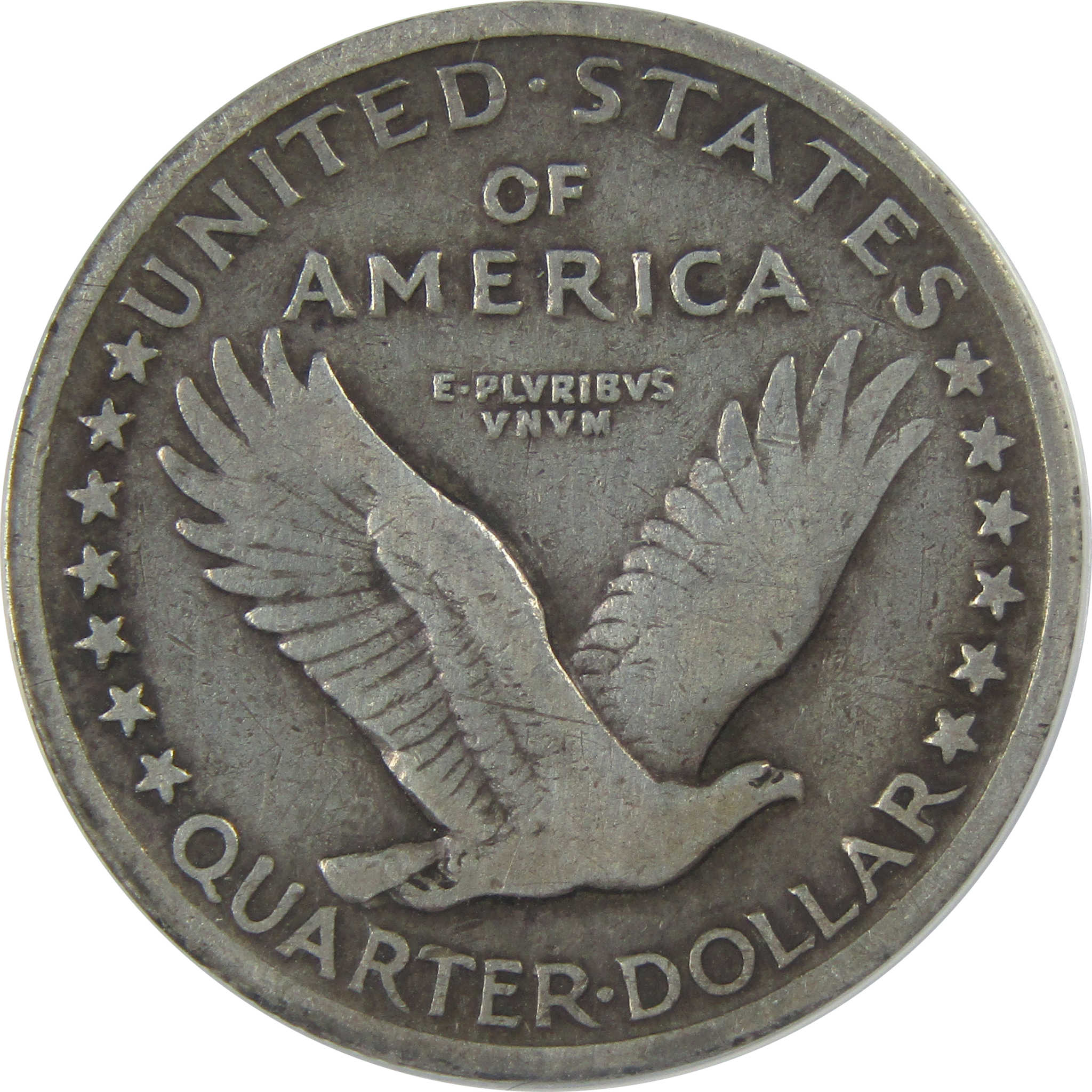 1917 Type 1 Standing Liberty Quarter VF 20 Details ANACS SKU:I16128