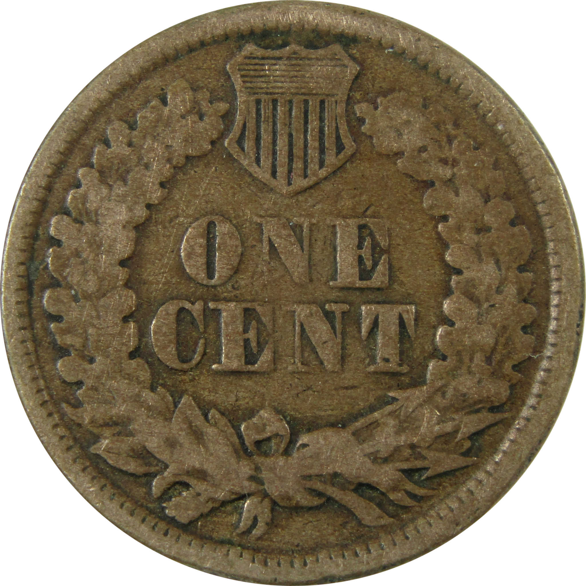 1861 Indian Head Cent VG Very Good Penny 1c Coin SKU:CP1169