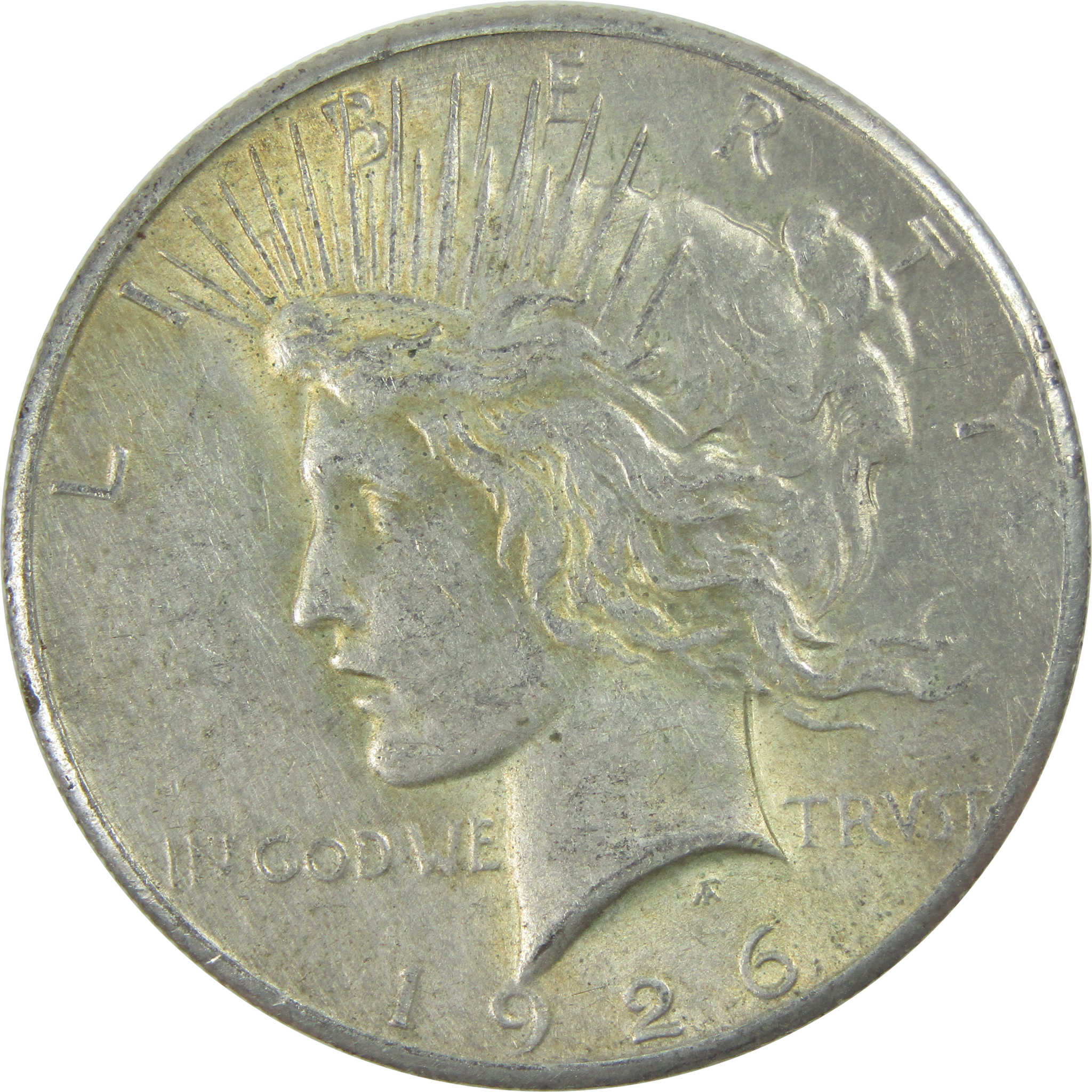 1926 Peace Dollar AU About Uncirculated Silver $1 Coin SKU:I16039