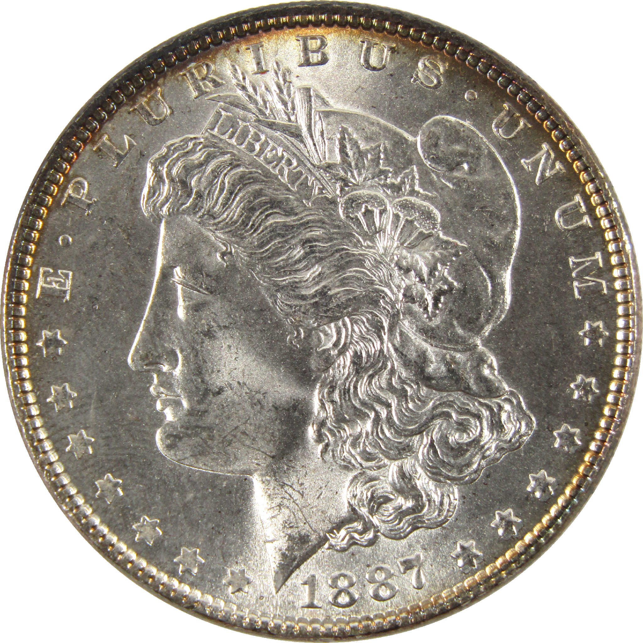 1887 Morgan Dollar Uncirculated Silver $1 Coin SKU:CPC6293 - Morgan coin - Morgan silver dollar - Morgan silver dollar for sale - Profile Coins &amp; Collectibles