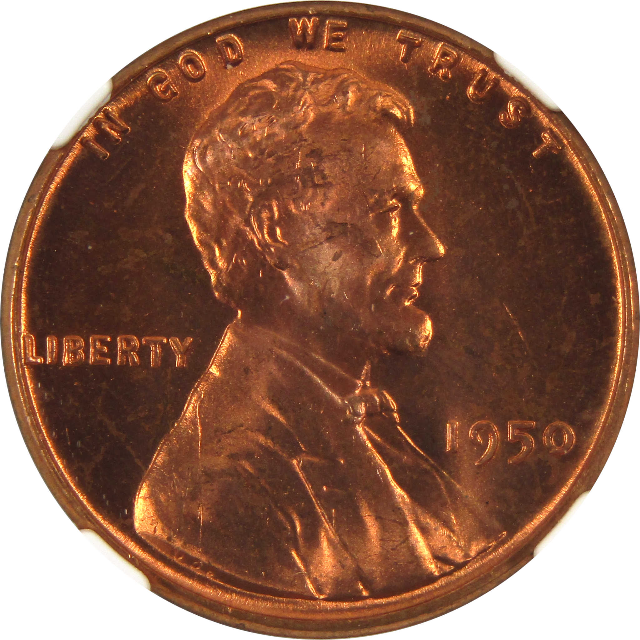 1950 Lincoln Wheat Cent MS 66 RD NGC Penny 1c Uncirculated SKU:I9678