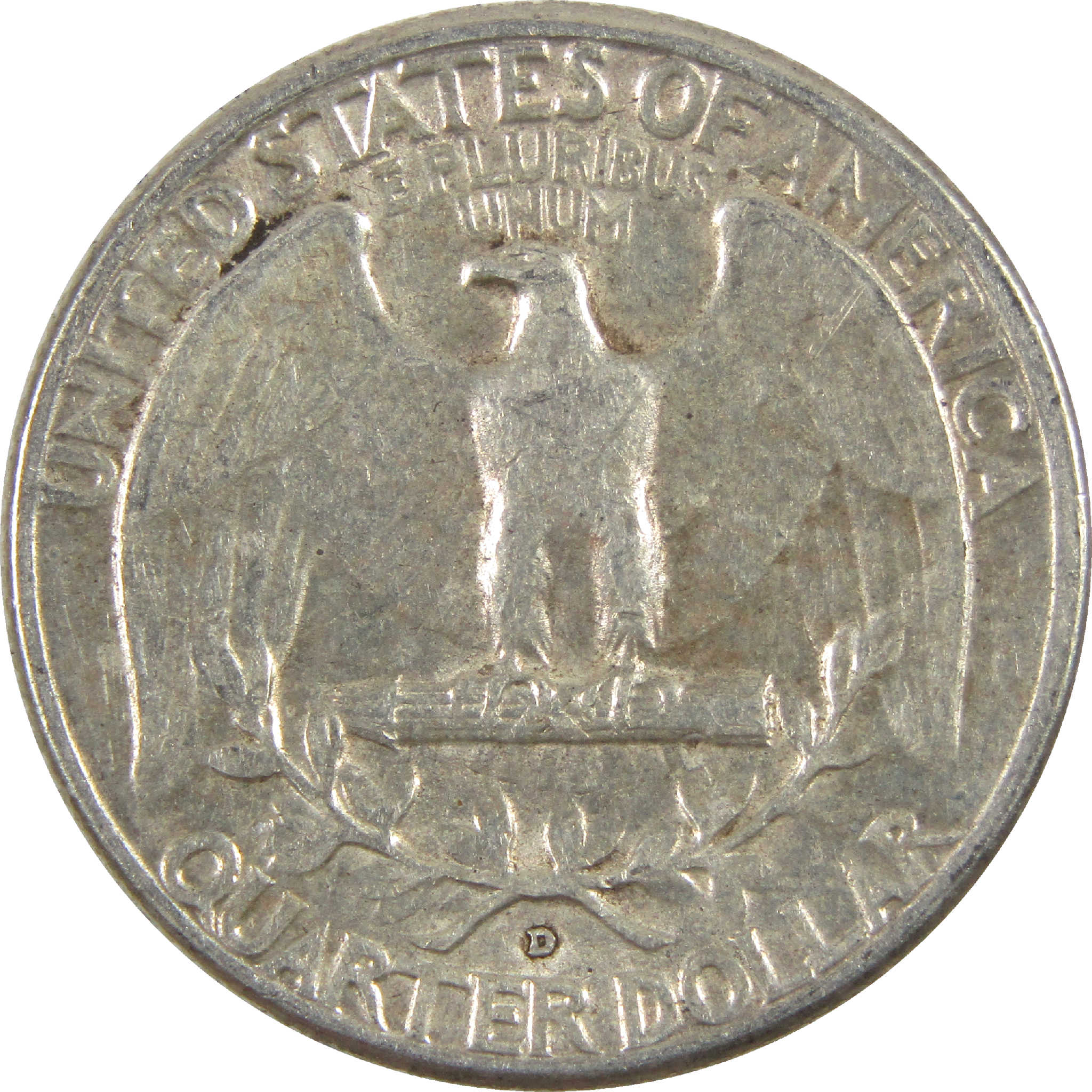 1949 D Washington Quarter AG About Good Silver 25c Coin