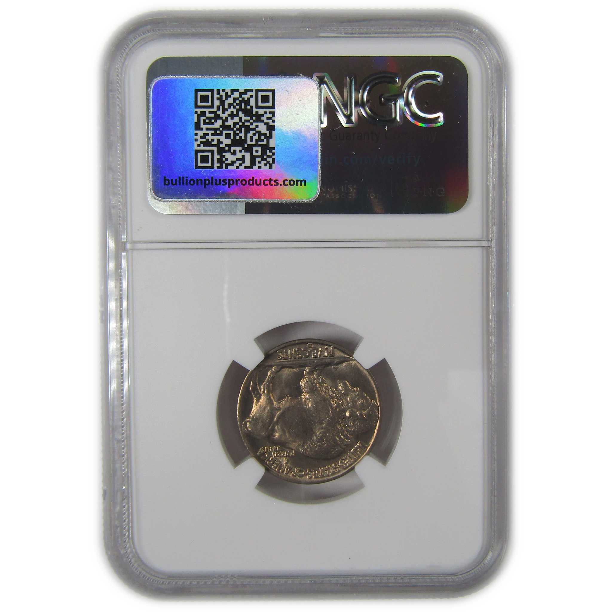 1936 D Indian Head Buffalo Nickel MS 66 NGC Bag Fragment SKU:I22665