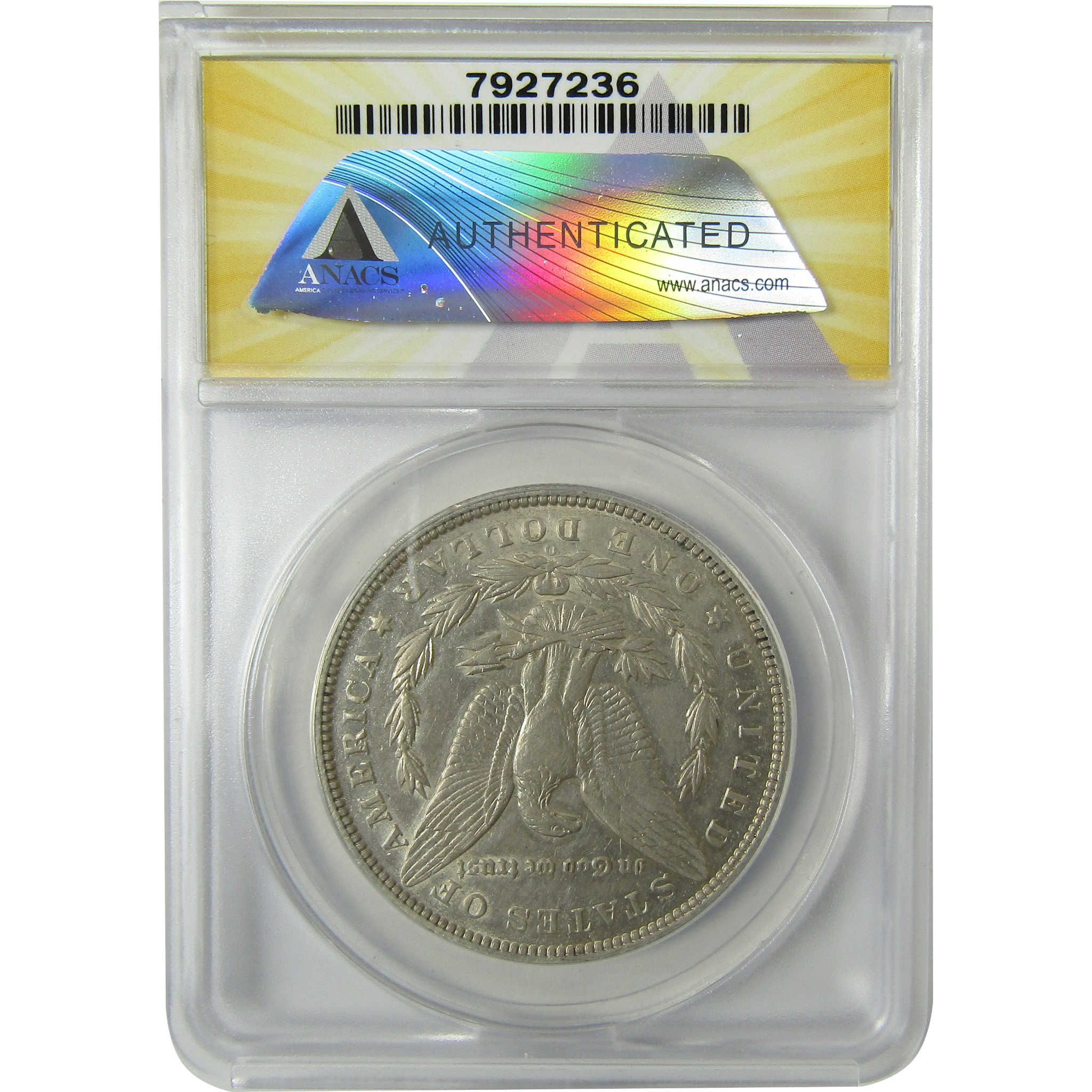 1892 O Morgan Silver Dollar EF 45 Details ANACS $1 Coin SKU:I28462