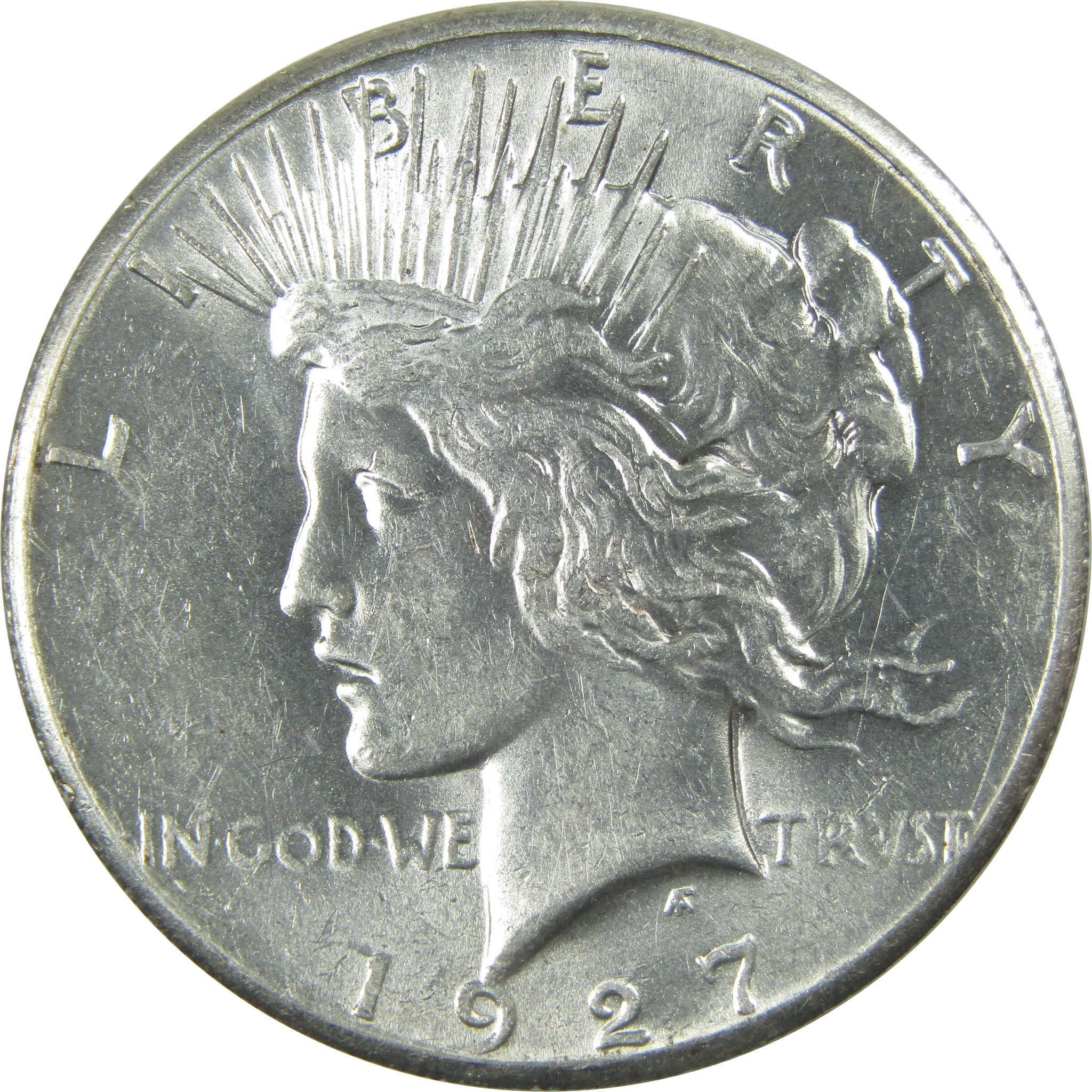 1927 Peace Dollar CH AU Choice About Uncirculated Silver SKU:I15463