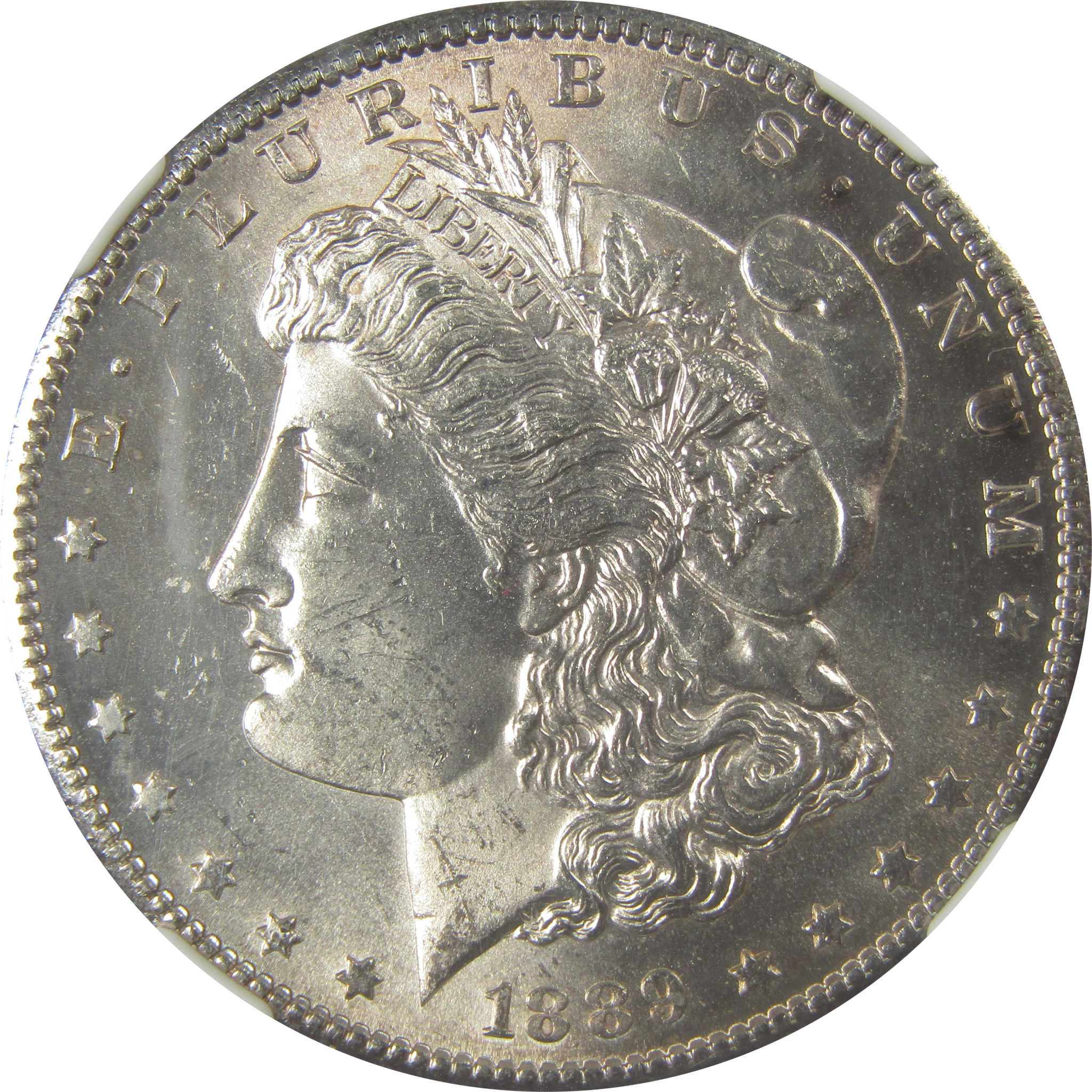 1889 S Morgan Silver Dollar MS 63 NGC Uncirculated $1 Coin SKU:I24850 - Morgan coin - Morgan silver dollar - Morgan silver dollar for sale - Profile Coins &amp; Collectibles