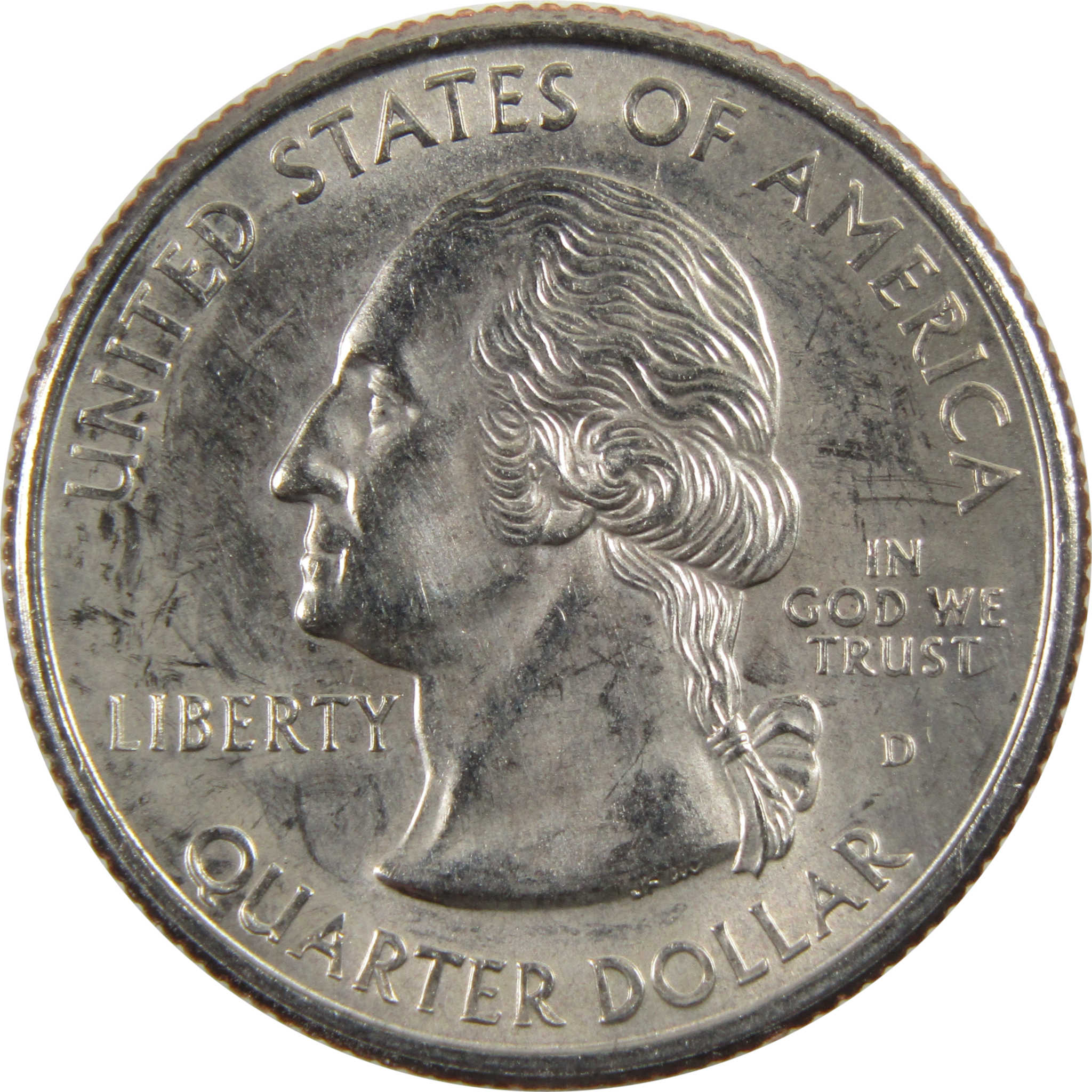 1999 D Connecticut State Quarter BU Uncirculated Clad 25c Coin