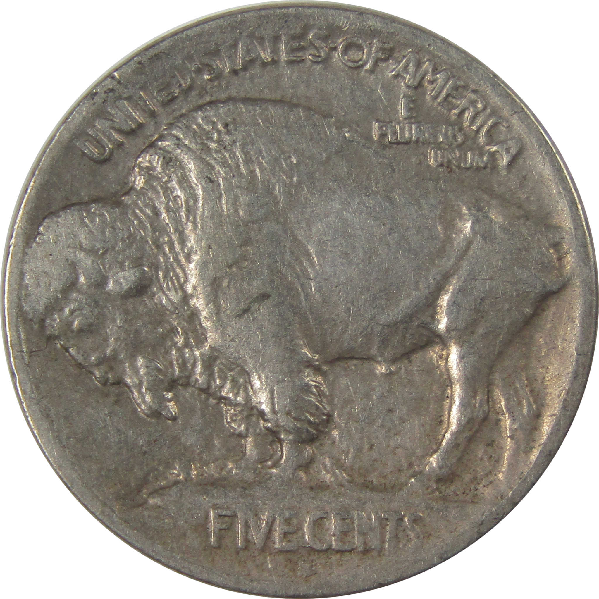 1913 S Type 1 Buffalo Nickel VF Very Fine Details 5c Coin SKU:I22886