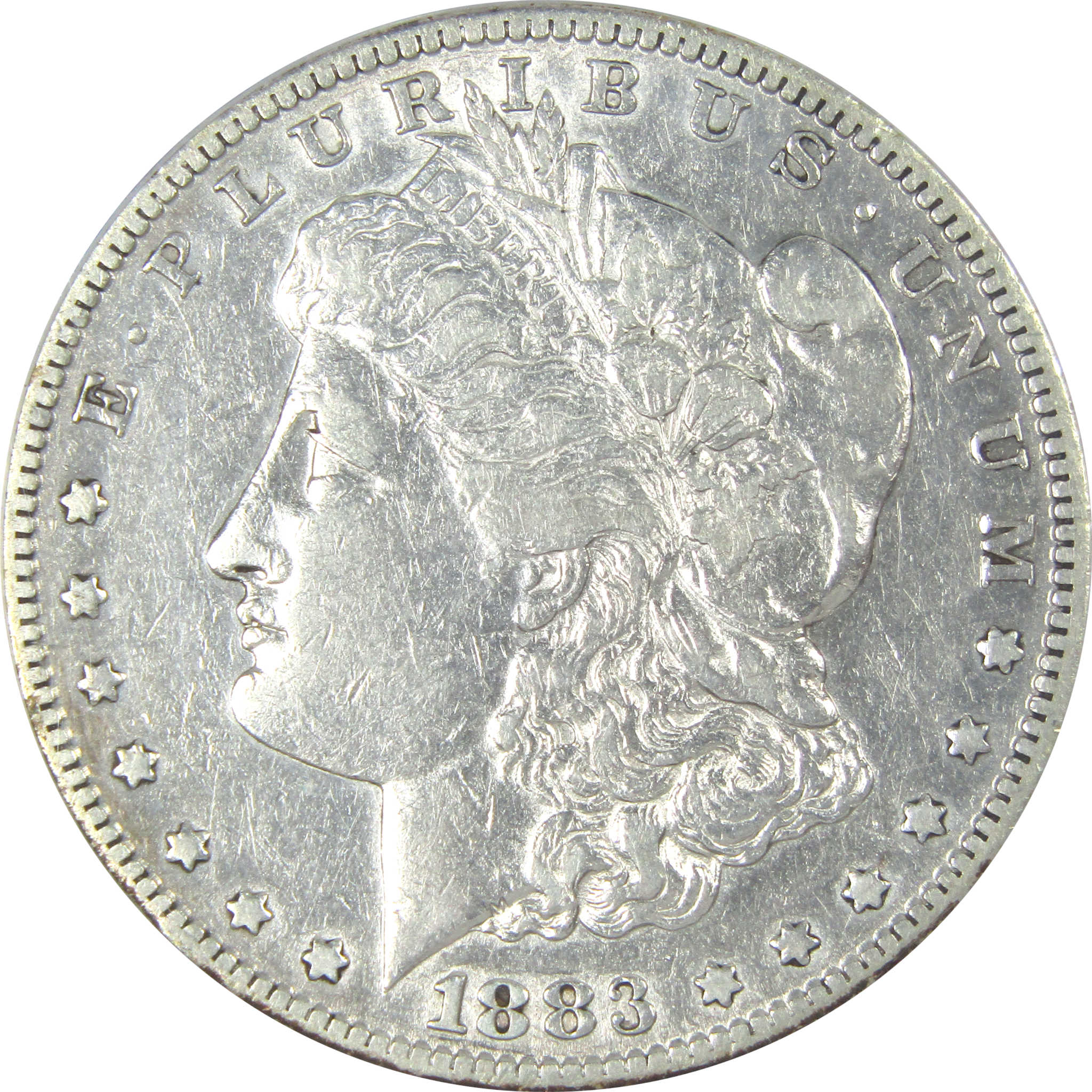 1883 S Morgan Dollar EF 40 Details ANACS Silver $1 Coin SKU:I16192 - Morgan coin - Morgan silver dollar - Morgan silver dollar for sale - Profile Coins &amp; Collectibles