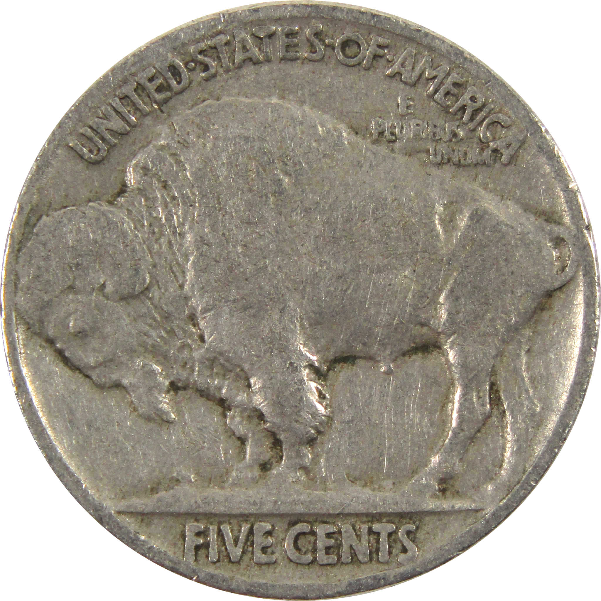 1935 Indian Head Buffalo Nickel AG About Good 5c Coin