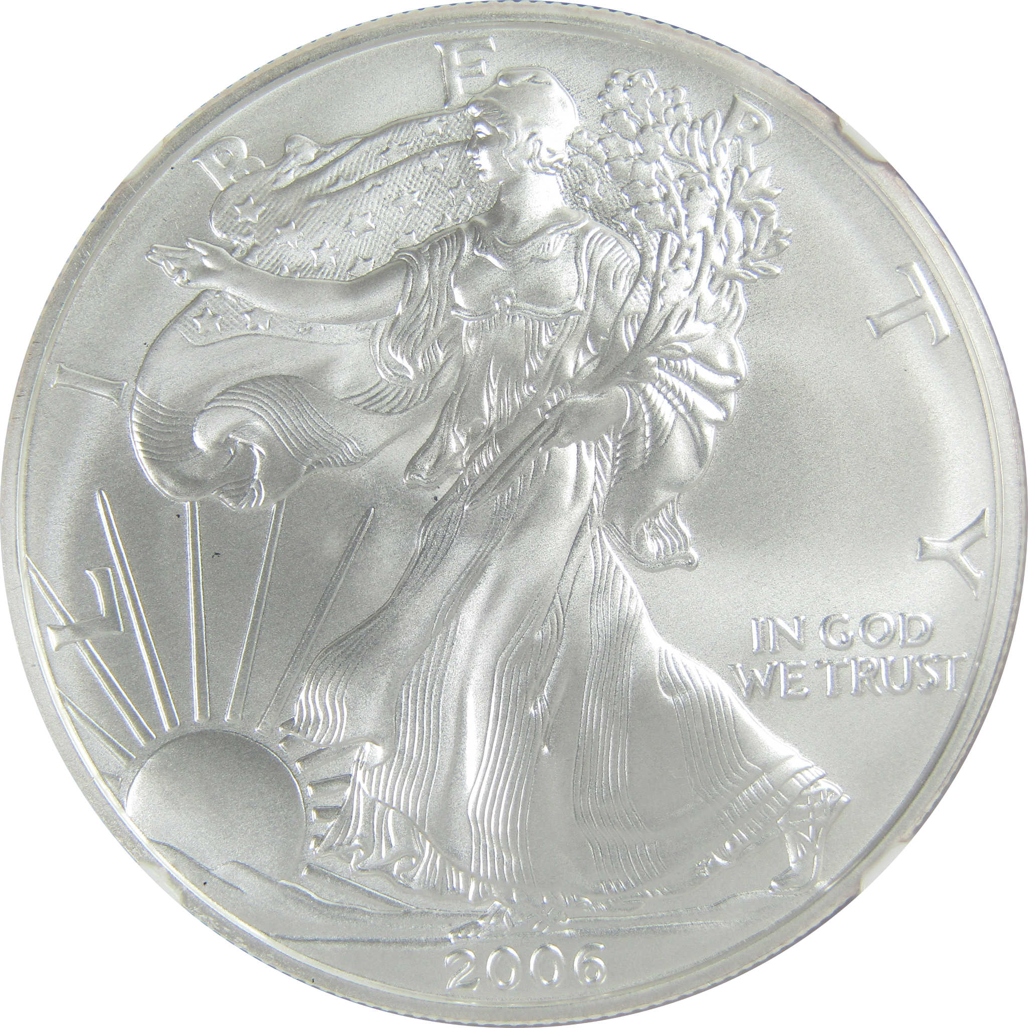 2006 W American Silver Eagle MS 70 NGC Uncirculated $1 SKU:CPC9457