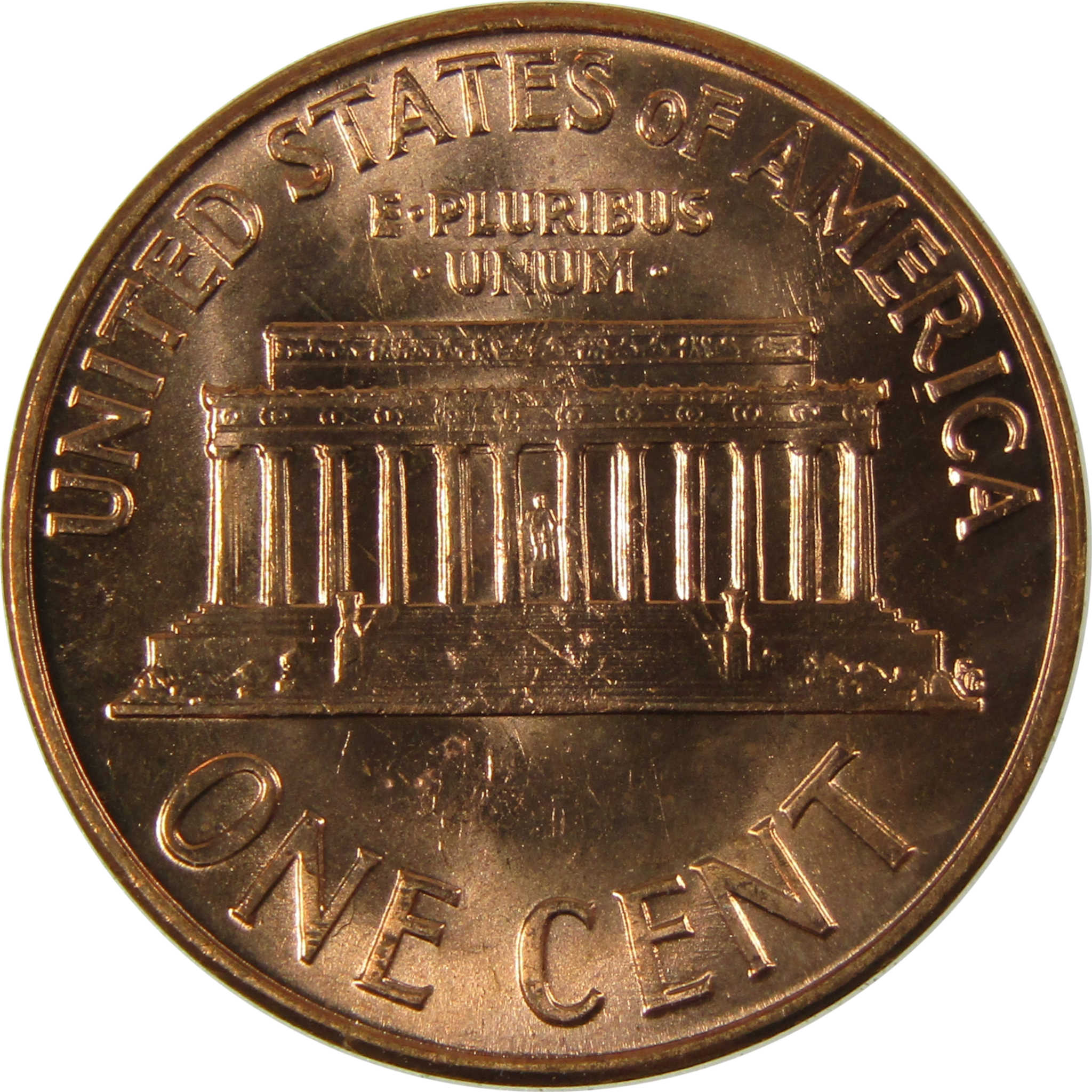 1960 Small Date Lincoln Memorial 1c Uncirculated Mint State SKU:I26568