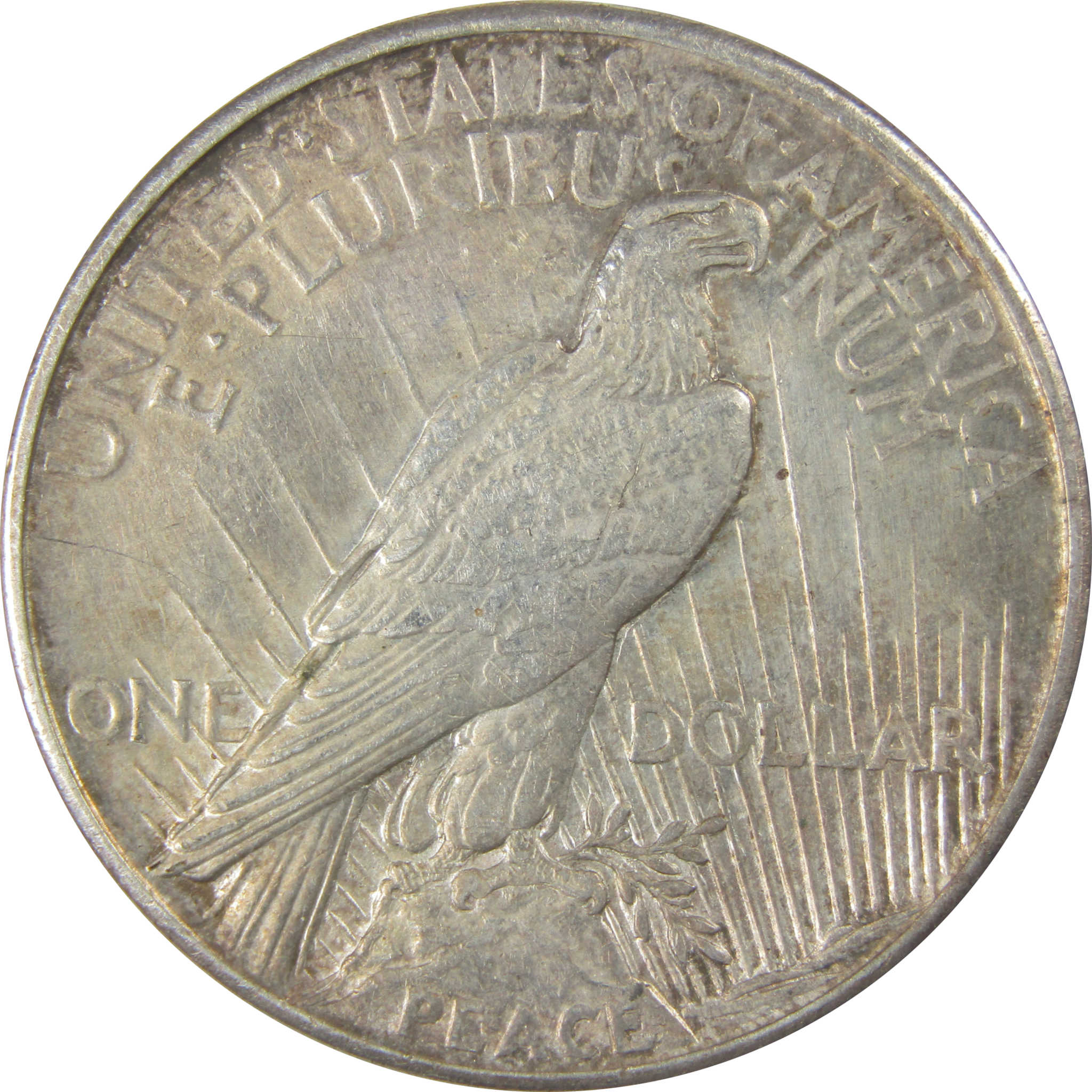 1921 High Relief Peace Dollar XF EF Extremely Fine Silver SKU:CP11