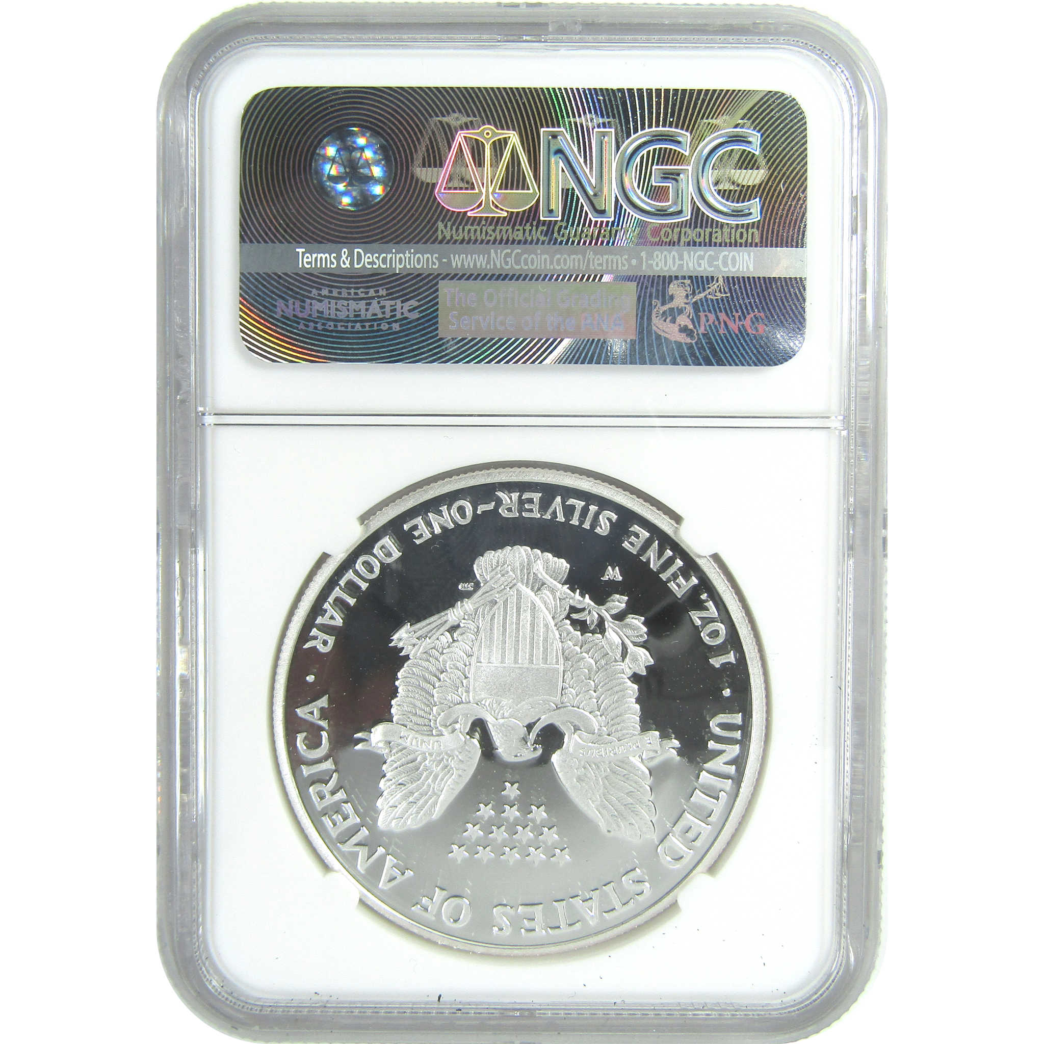 2007 W American Silver Eagle PF 69 UCAM NGC Proof $1 SKU:CPC9536