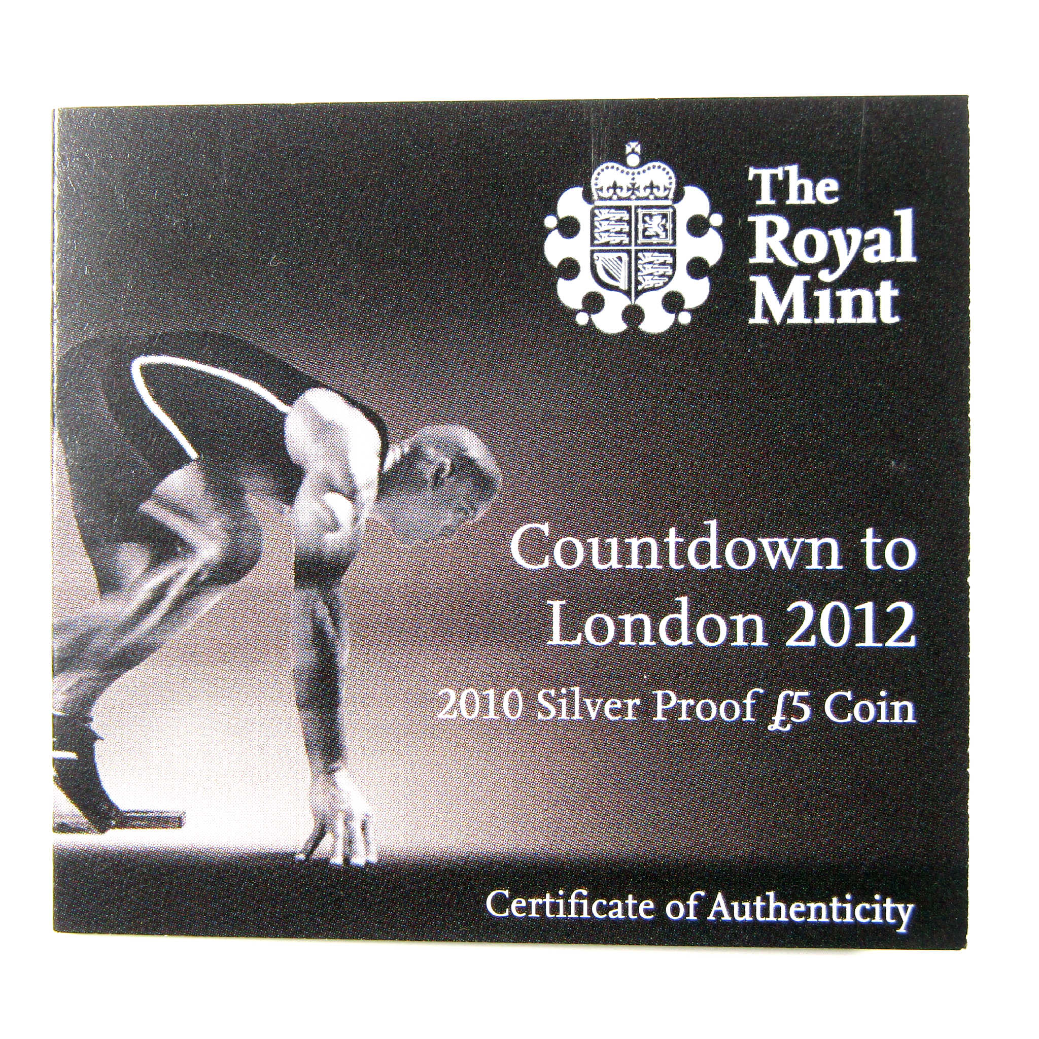 2010 UK Countdown to London XXX Olympiad 5lb Proof COA SKU:CPC5678