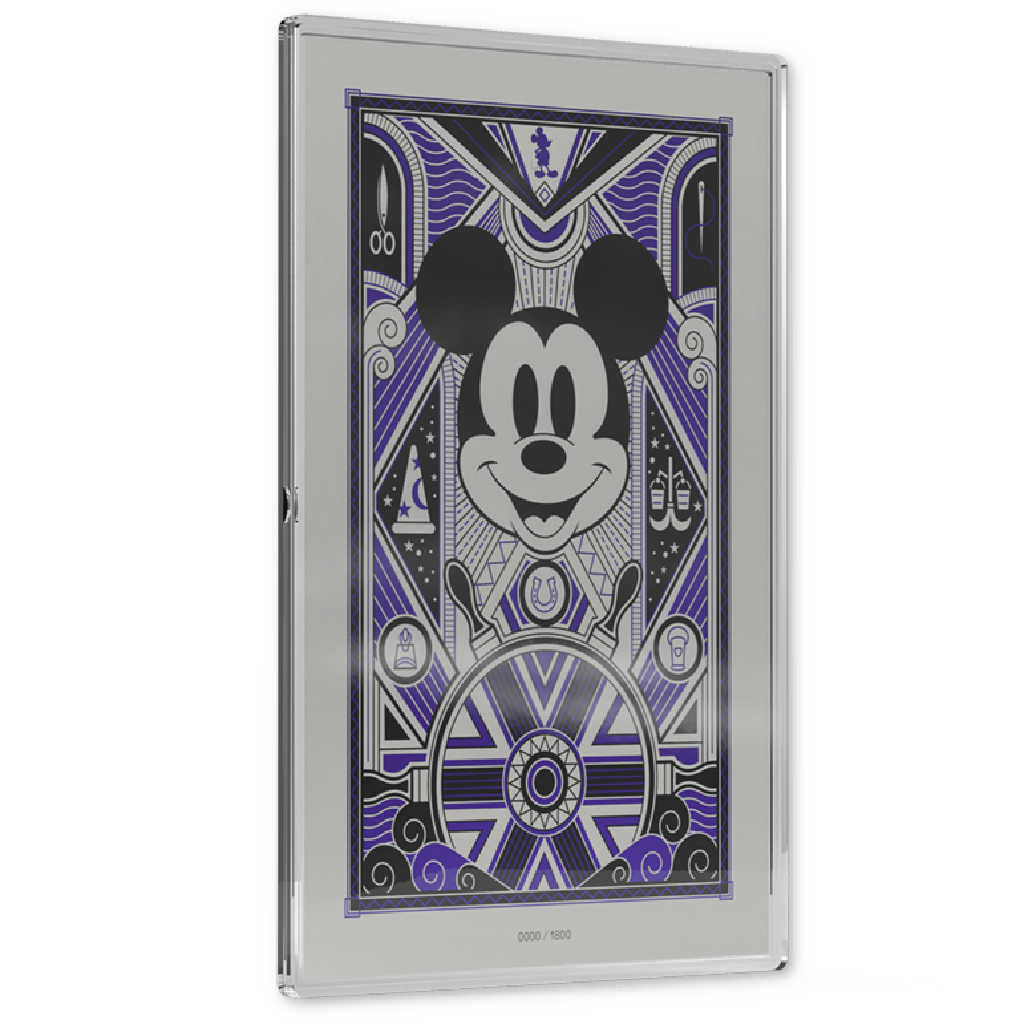 2026 Niue $1 Mickey Mouse Art Deco Collectible Silver Foil SKU:OPC274