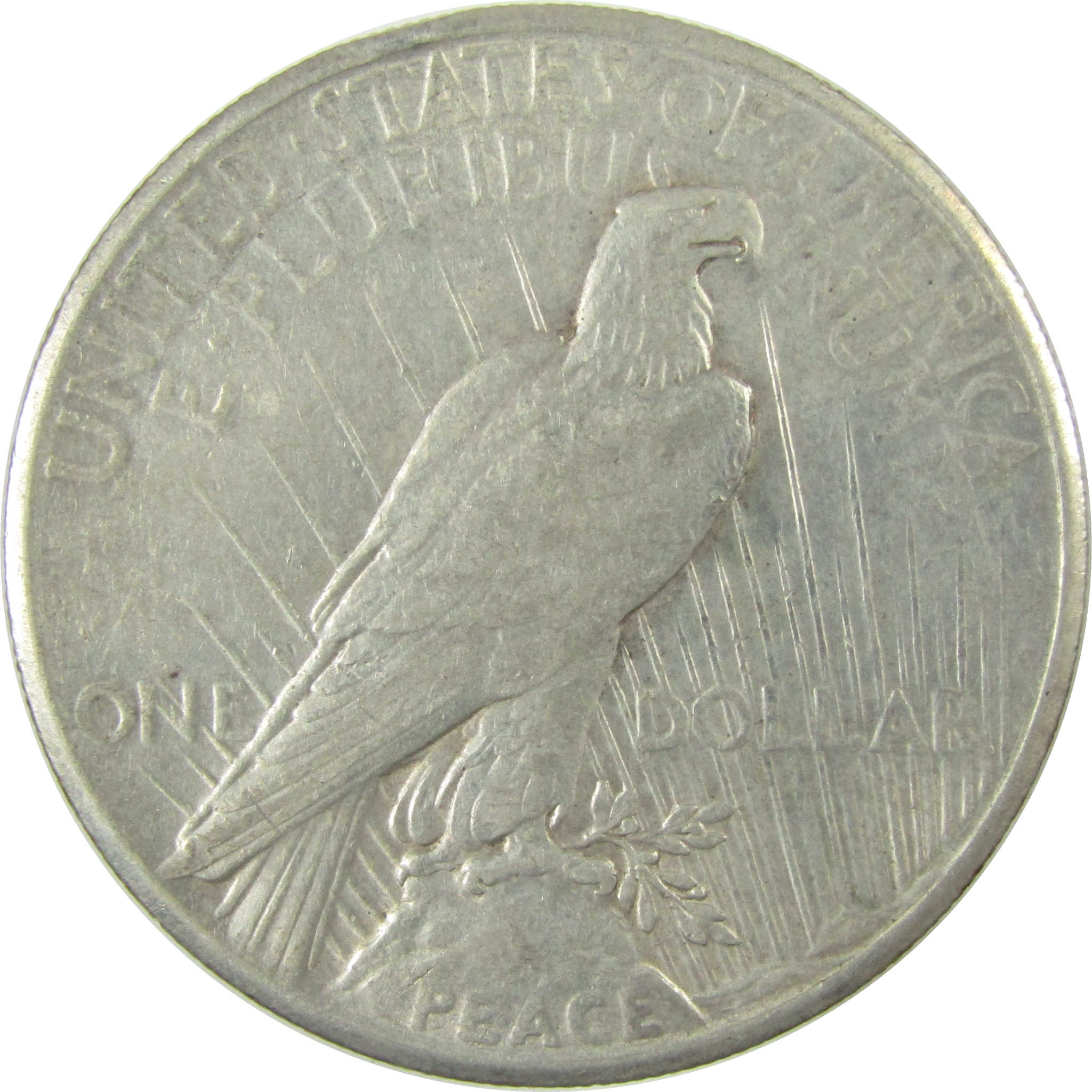 1927 Peace Silver Dollar AU About Uncirculated $1 Coin SKU:I27511