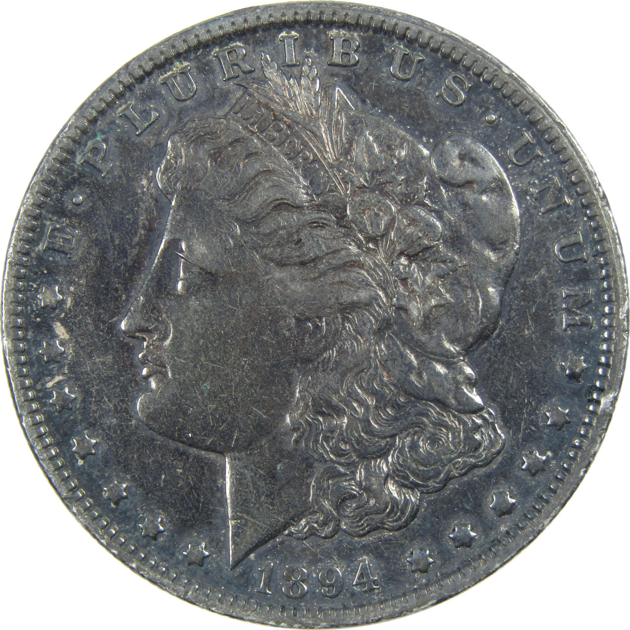 1894 O Morgan Dollar XF EF Details Silver $1 Coin Toned SKU:I13356