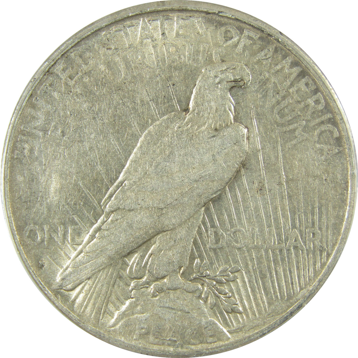 1934 S Peace Silver Dollar EF 40 Details ANACS $1 Coin SKU:I28558