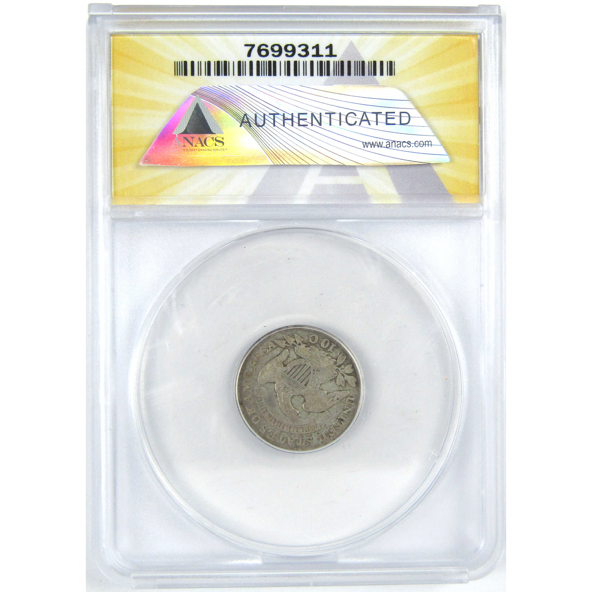 1831 Capped Bust Dime G 6 ANACS Silver 10c Coin SKU:I16295