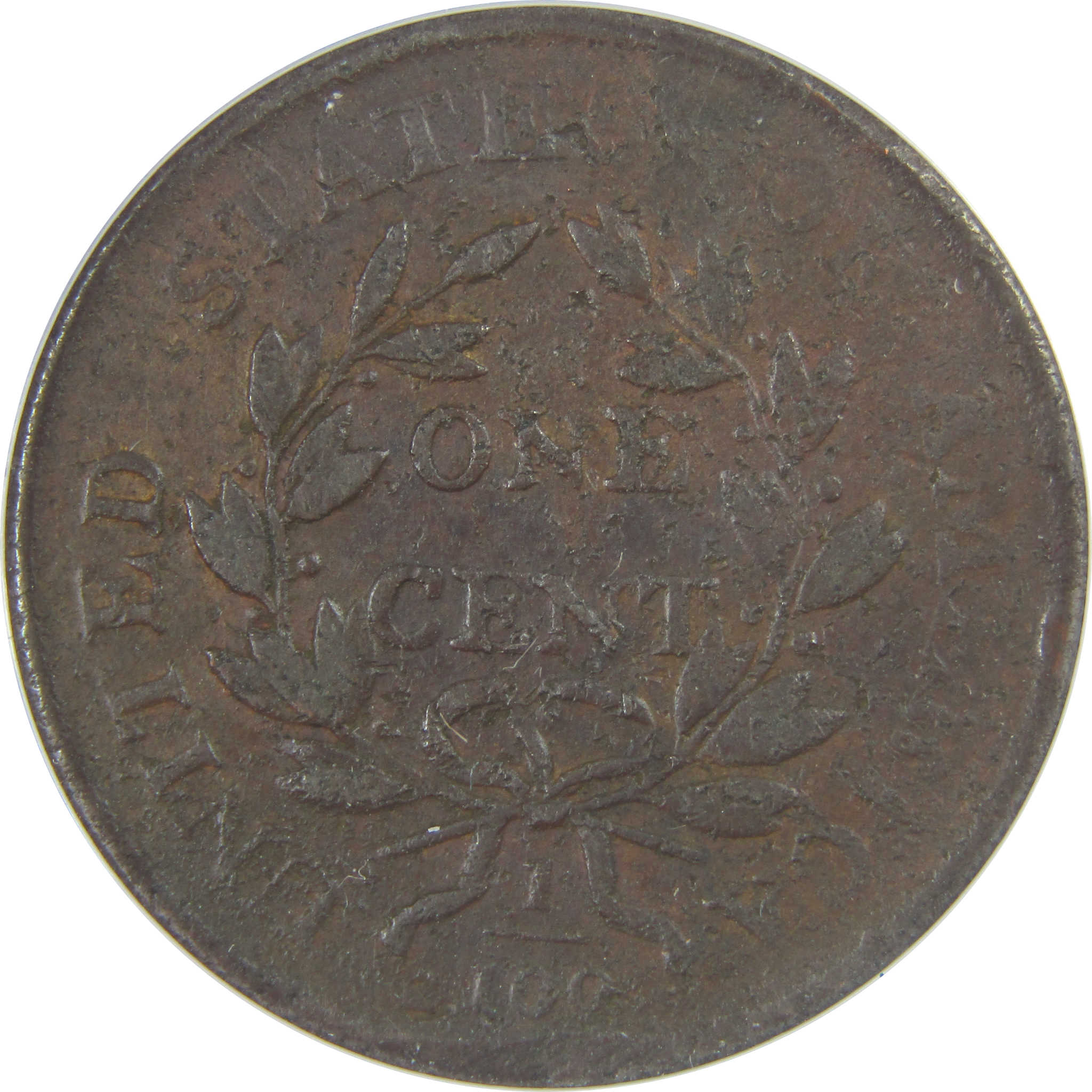 1801 Draped Bust Large Cent F 15 Details ANACS SKU:CPC1192