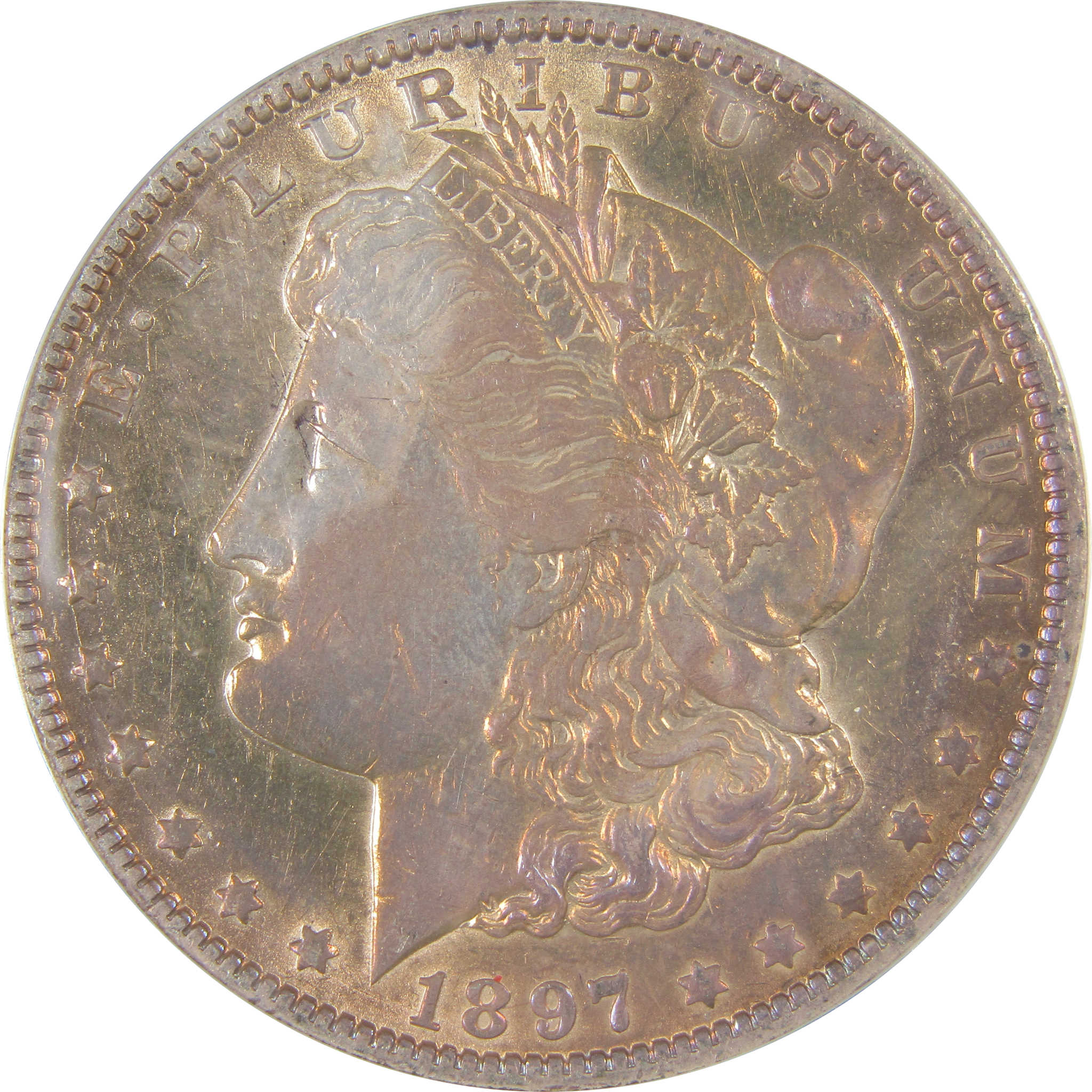 1897 O Morgan Dollar AU 50 Details ANACS Silver $1 Coin SKU:I19223 - Morgan coin - Morgan silver dollar - Morgan silver dollar for sale - Profile Coins &amp; Collectibles