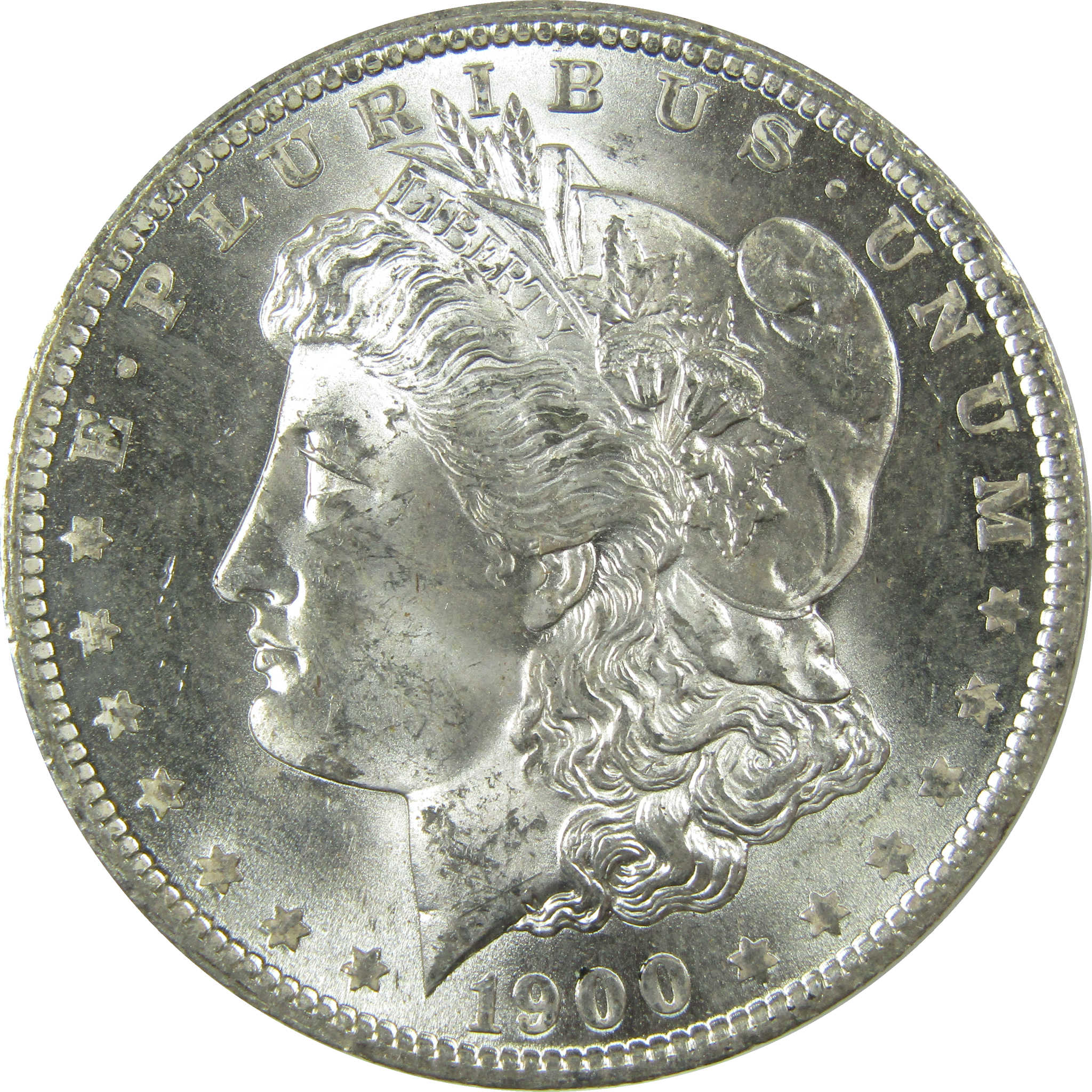 1900 O Morgan Silver Dollar Uncirculated Mint State $1 Coin SKU:I27773