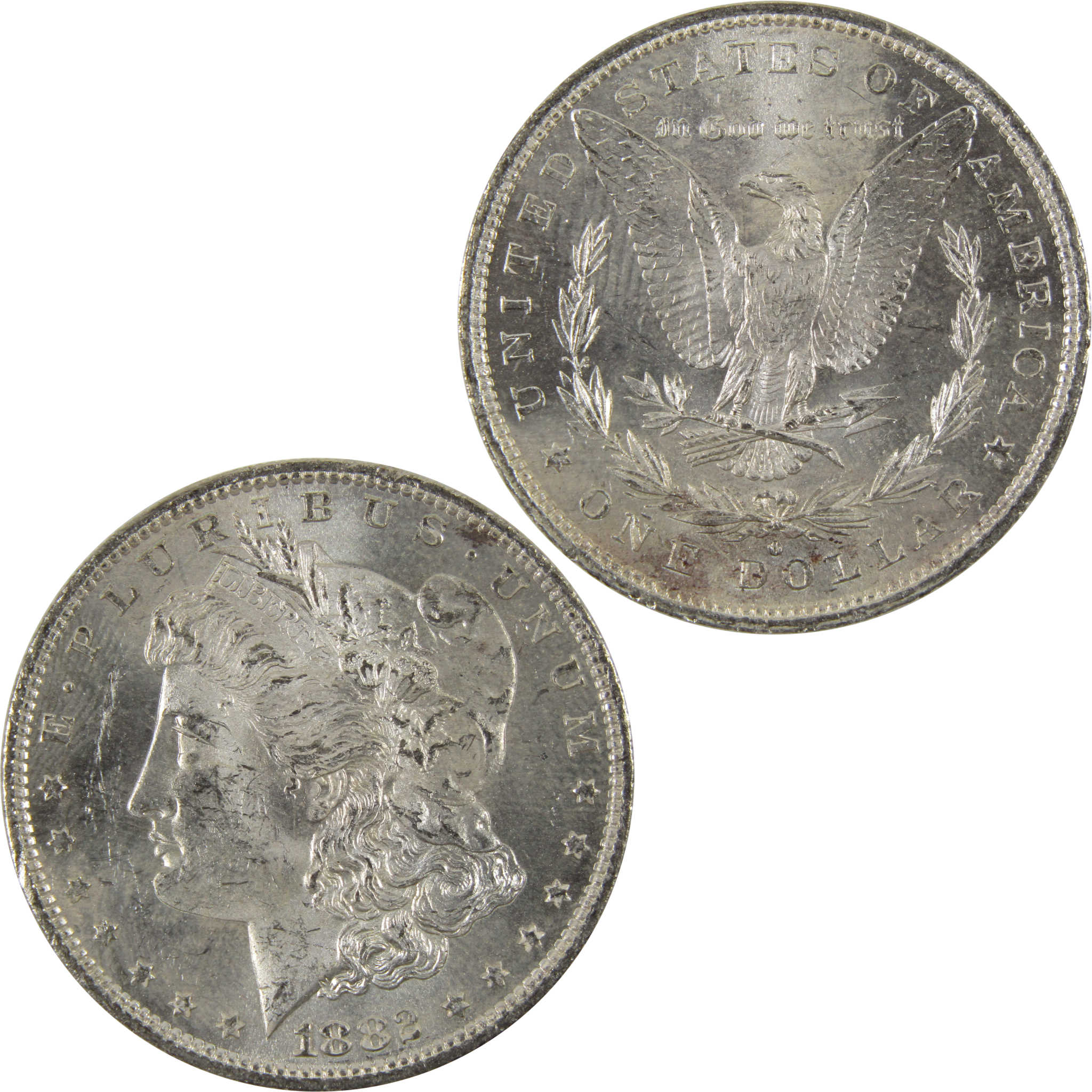 1882 O Morgan Dollar Unc Details 90% Silver $1 Bag Marks SKU:I8793 - Morgan coin - Morgan silver dollar - Morgan silver dollar for sale - Profile Coins &amp; Collectibles