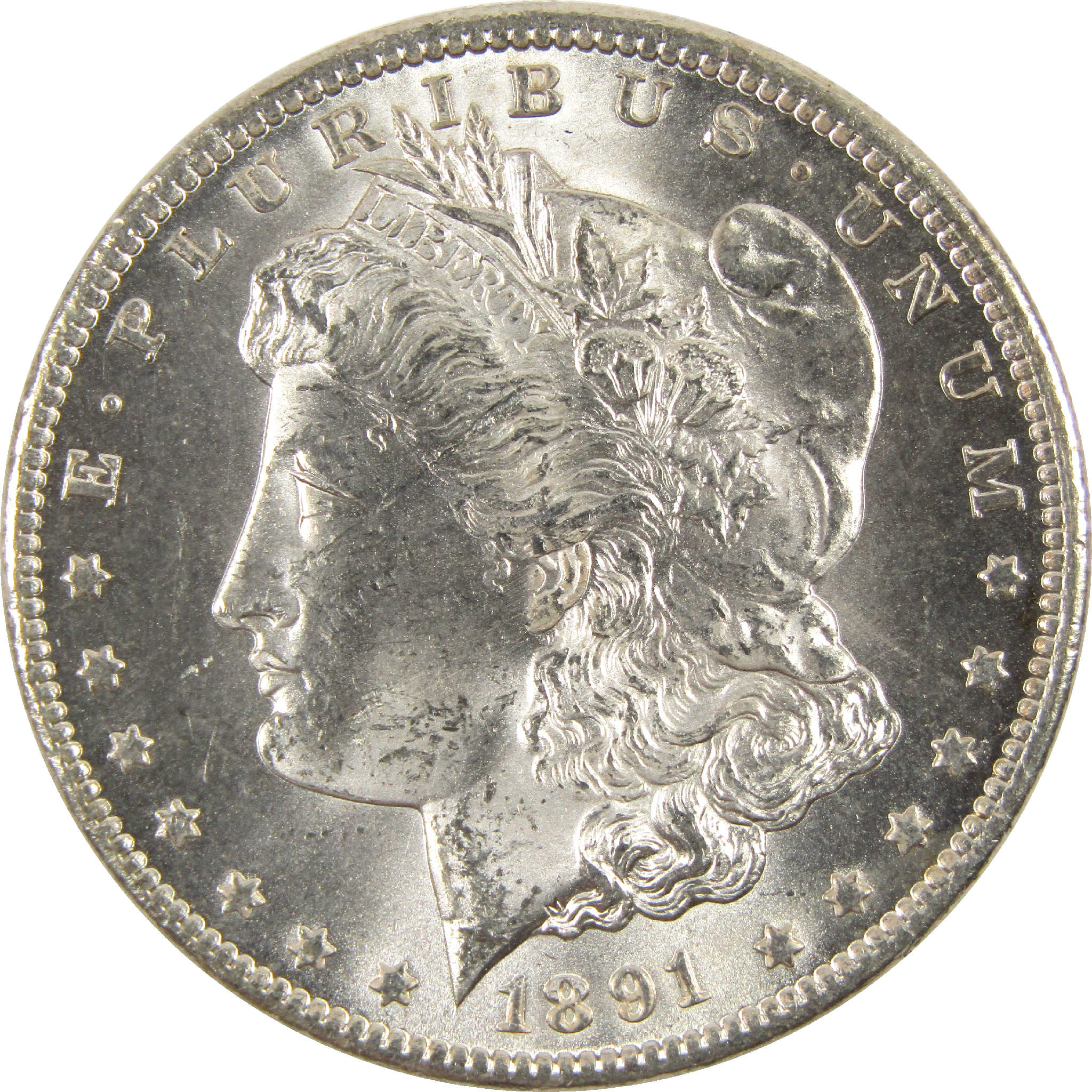 1891 CC Morgan Dollar Uncirculated Silver $1 Coin SKU:CPC6259 - Morgan coin - Morgan silver dollar - Morgan silver dollar for sale - Profile Coins &amp; Collectibles