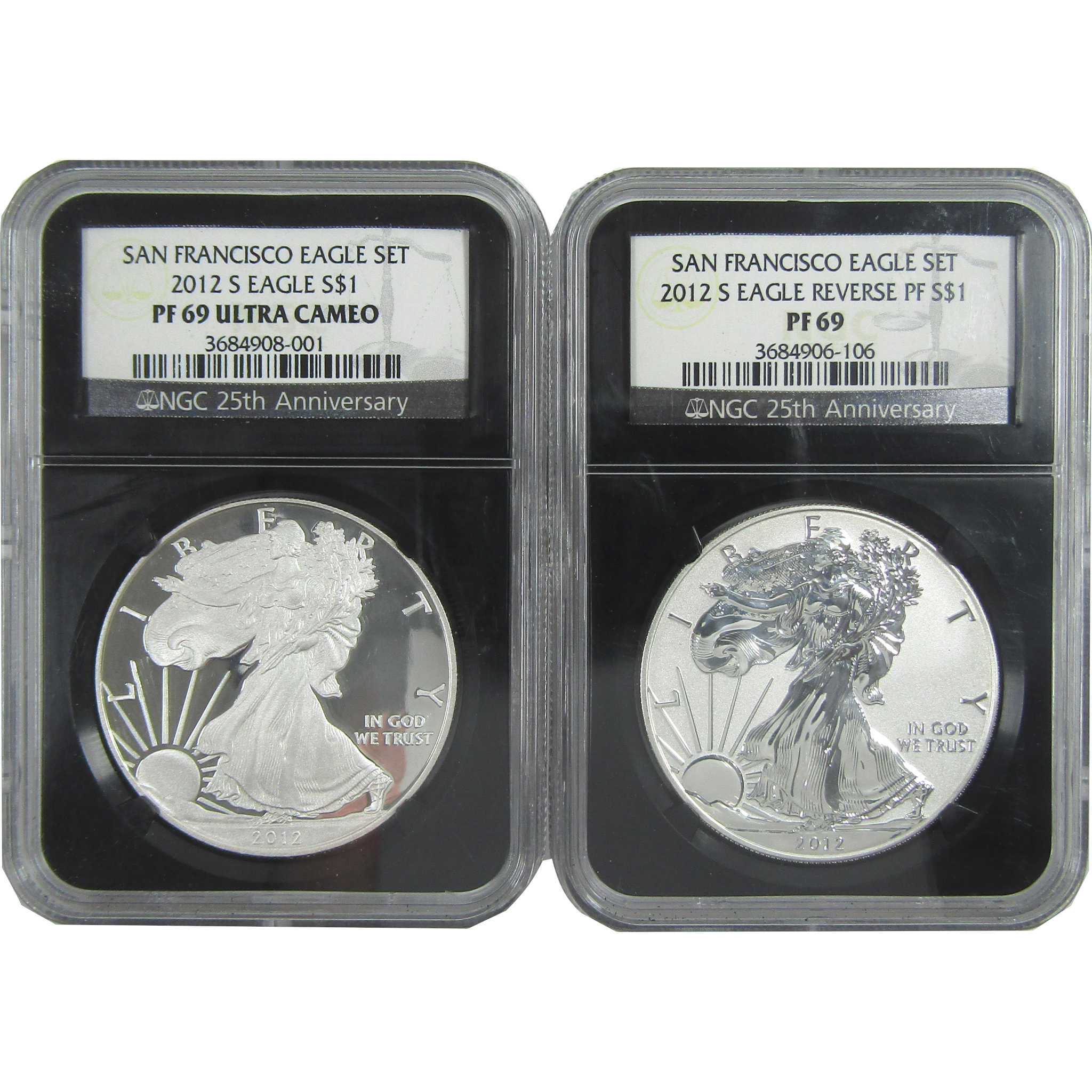 2012 American Eagle San Francisco Silver Proof Set NGC SKU:CPC9534