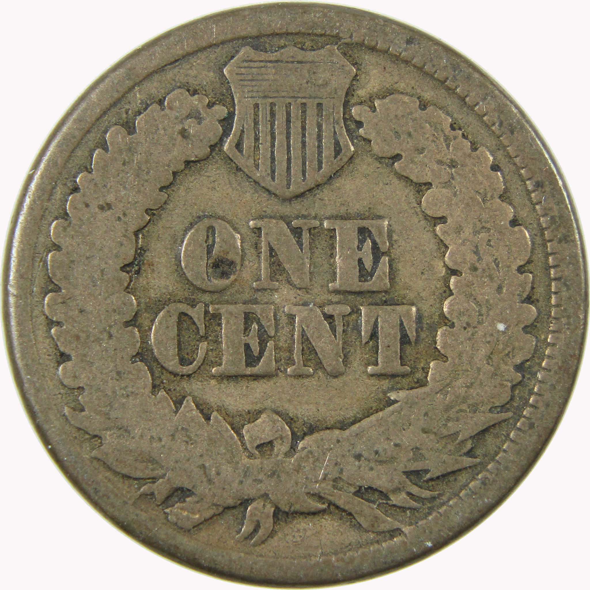 1863 Indian Head Cent G Good Penny 1c Coin SKU:CP1101