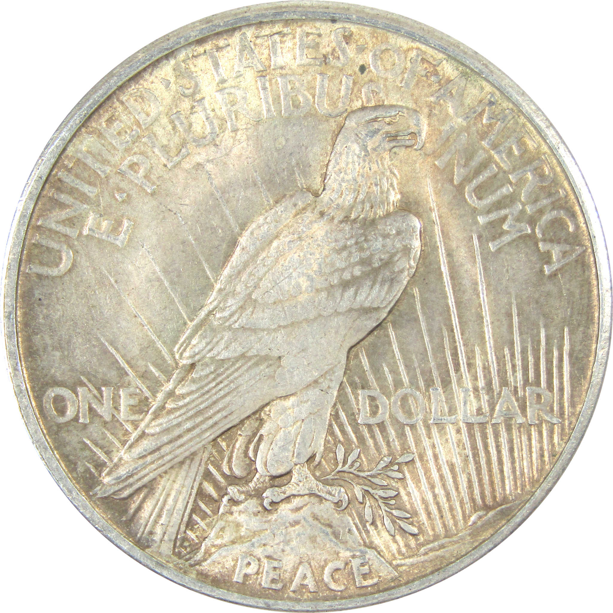 1921 High Relief Peace Dollar AU About Uncirculated Silver SKU:I16514