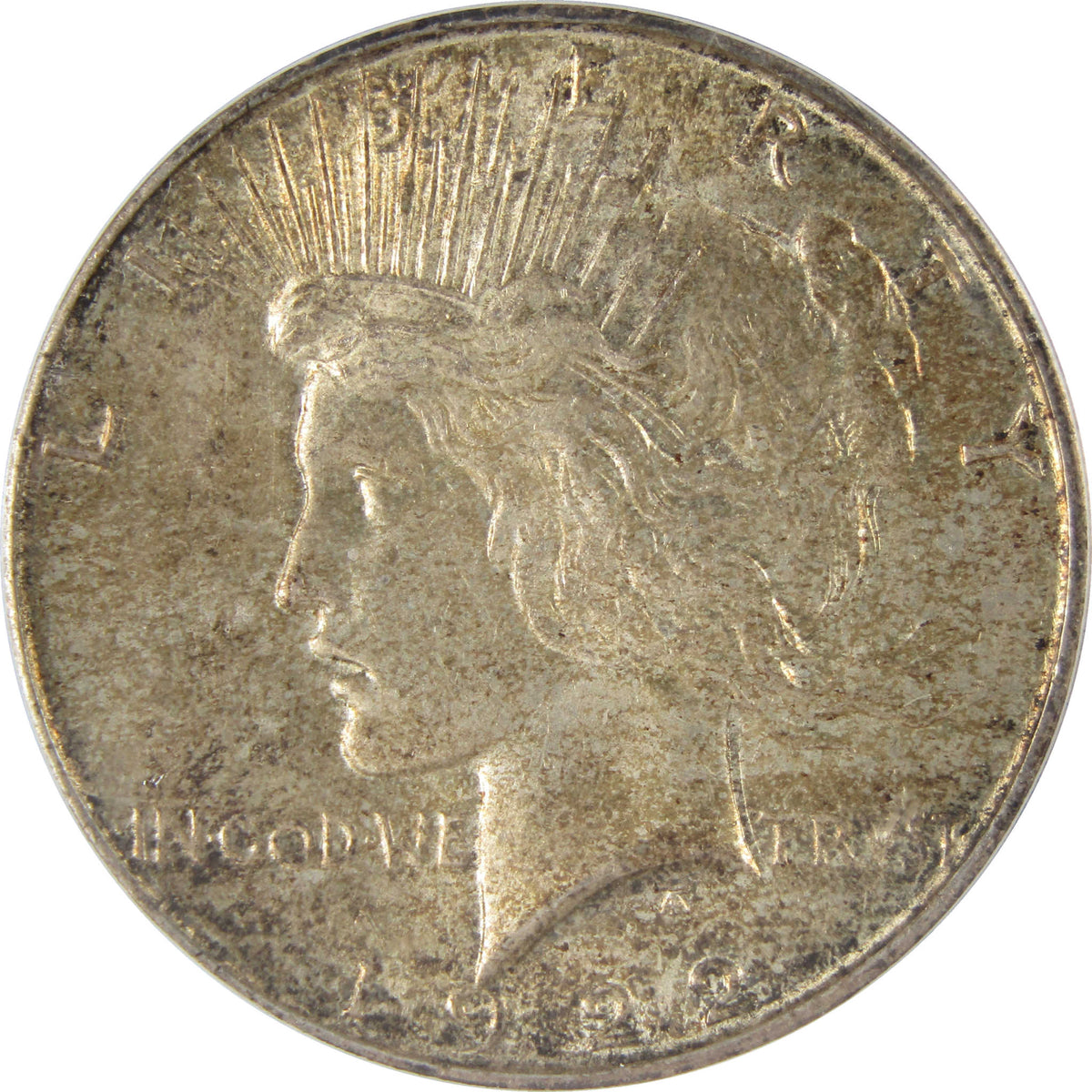 1922 S Peace Silver Dollar MS 64 ICG Uncirculated $1 Coin SKU:I29177