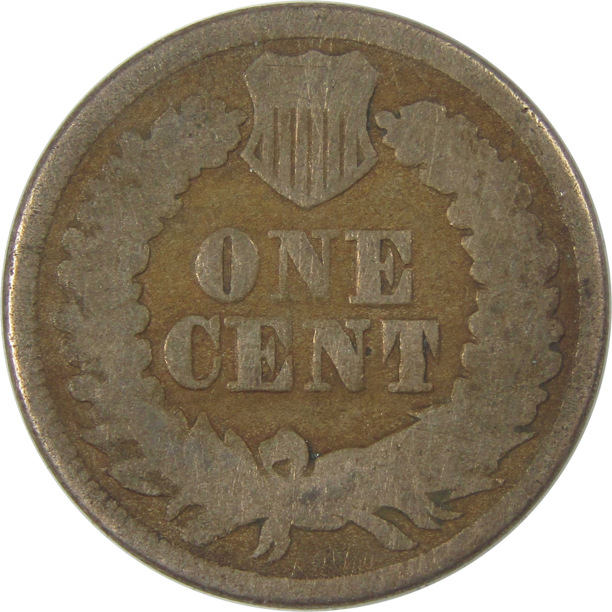 1863 Indian Head Cent G Good Penny 1c Coin SKU:I23268