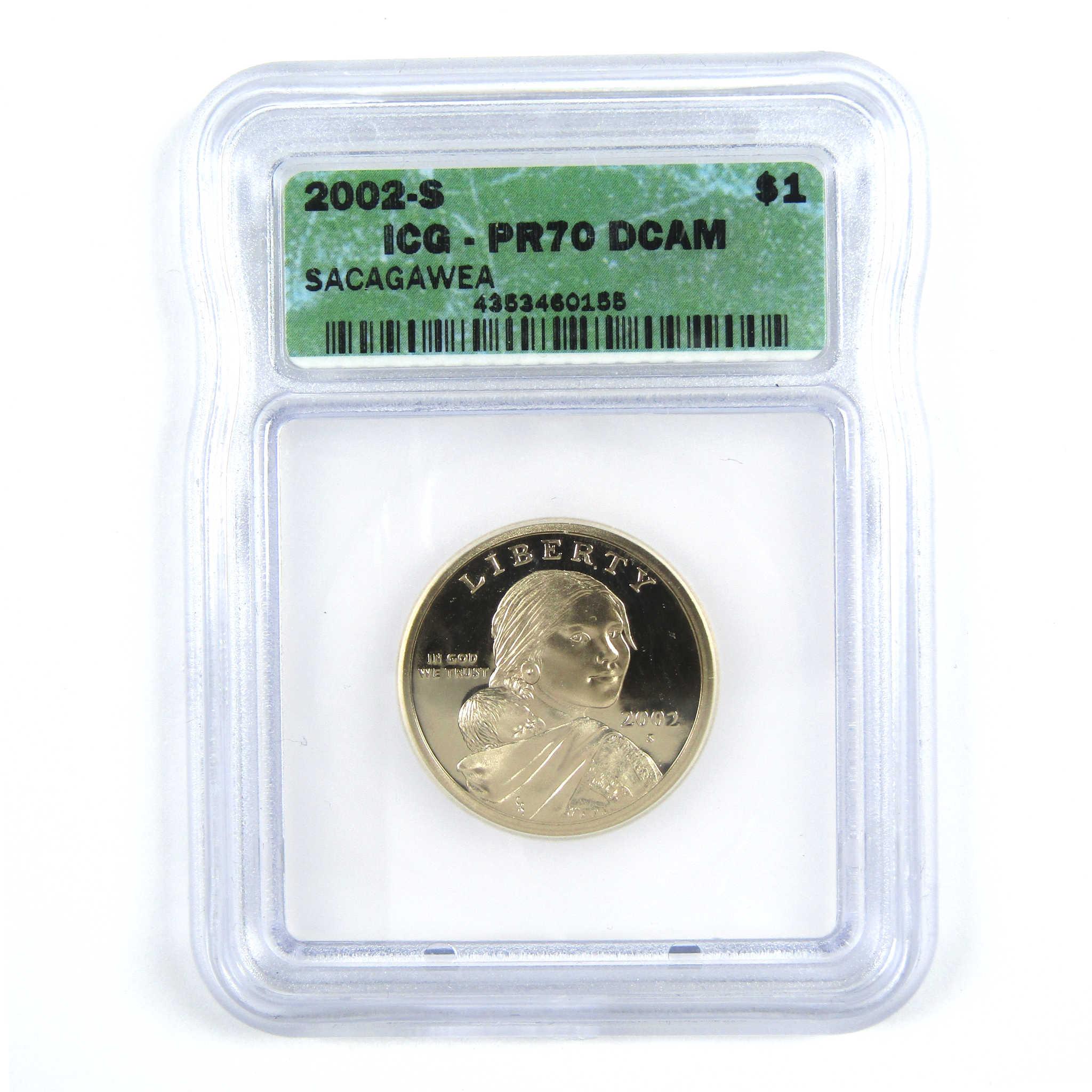 2002 S Sacagawea Native American Dollar PR 70 DCAM ICG SKU:CPC7570