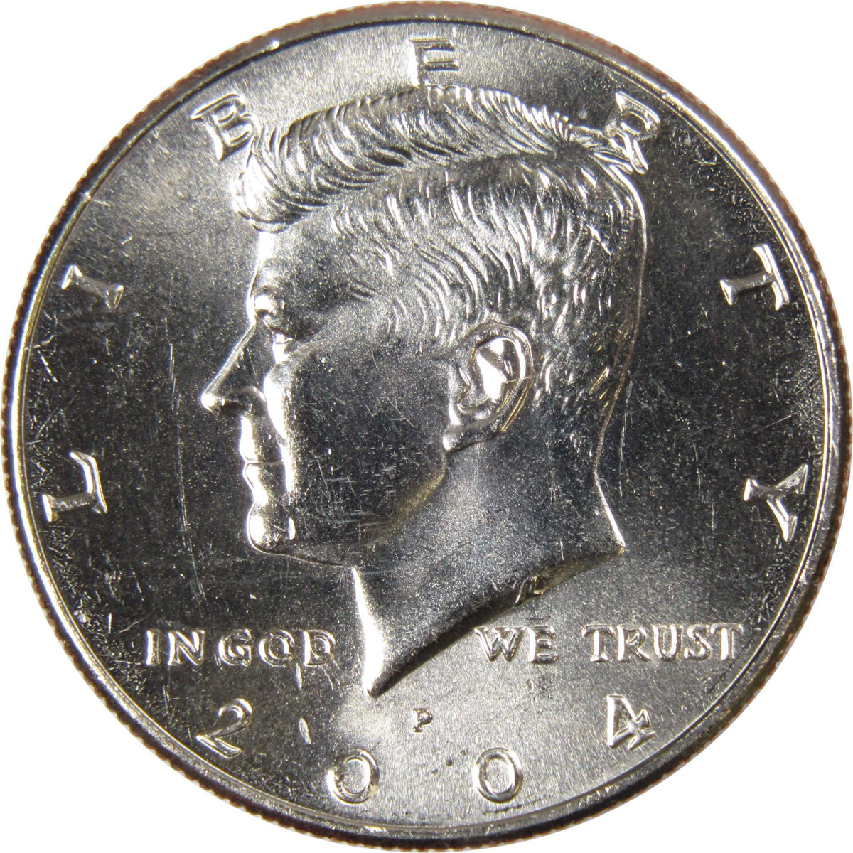 2004 P Kennedy Half Dollar Clad Uncirculated Mint State 50c Coin