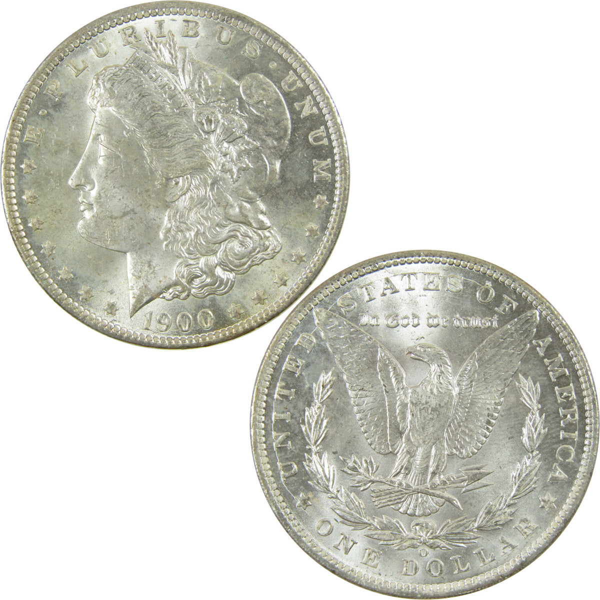 1900 O Morgan Silver Dollar Uncirculated Mint State $1 Coin SKU:CP1789