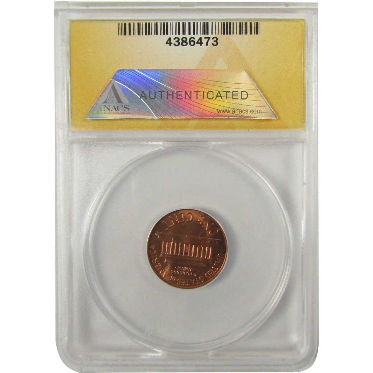 1964 DDO Lincoln Memorial 1c MS 64 RB ANACS SKU:CP1672