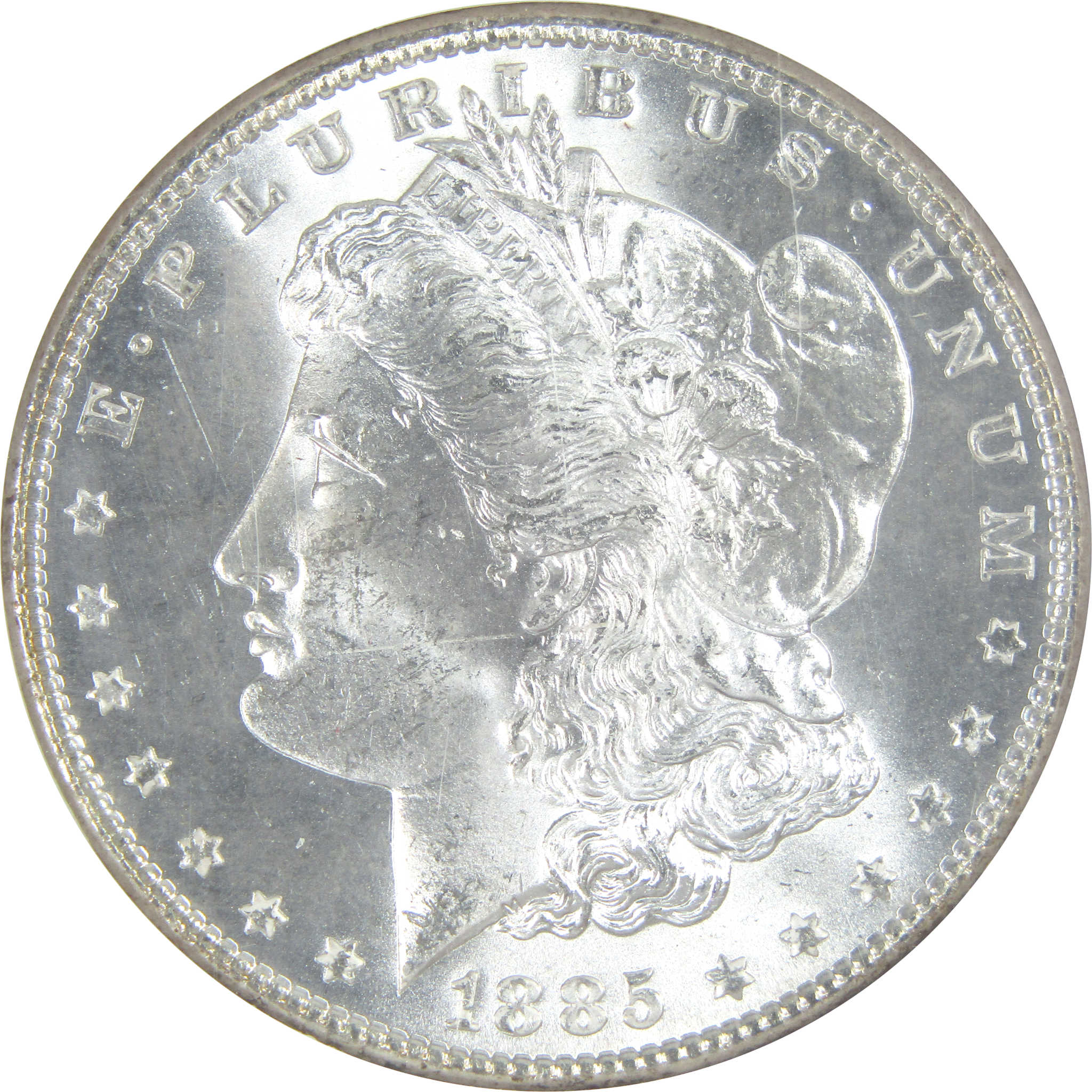 1885 Morgan Dollar MS 65 NGC Silver $1 Uncirculated Coin - Morgan coin - Morgan silver dollar - Morgan silver dollar for sale - Profile Coins &amp; Collectibles