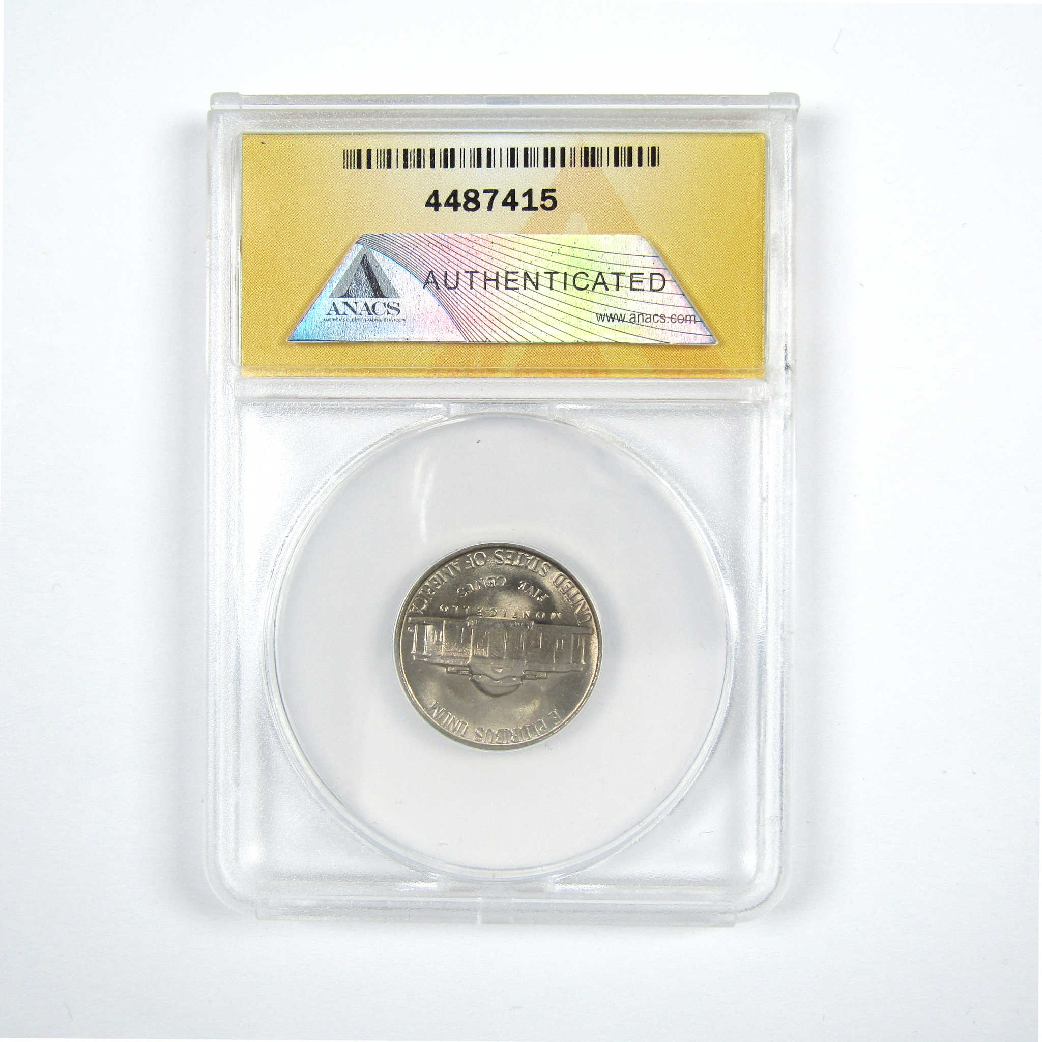 1952 D Jefferson Nickel MS 64 ANACS 5c Uncirculated Coin SKU:CPC5241